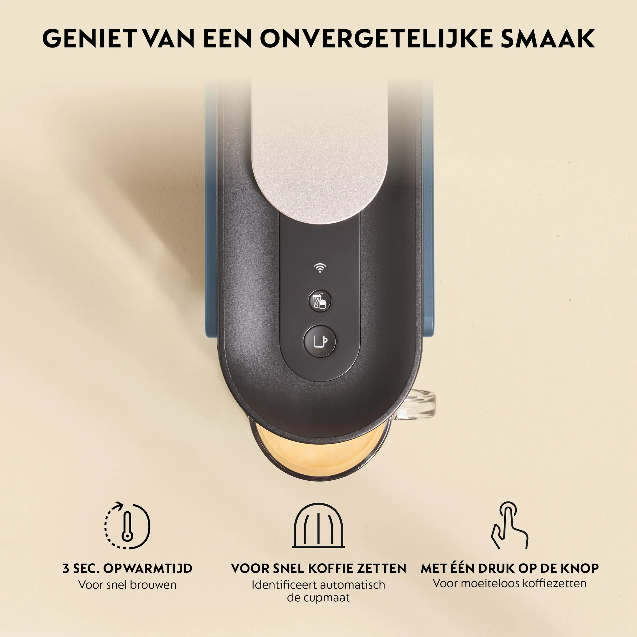 Nespresso Vertuo UP Ocean Blue