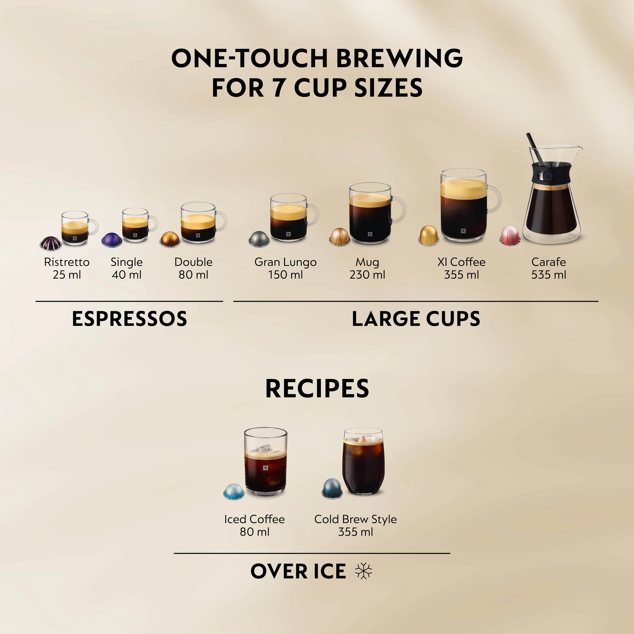 Nespresso Vertuo UP Ink Black