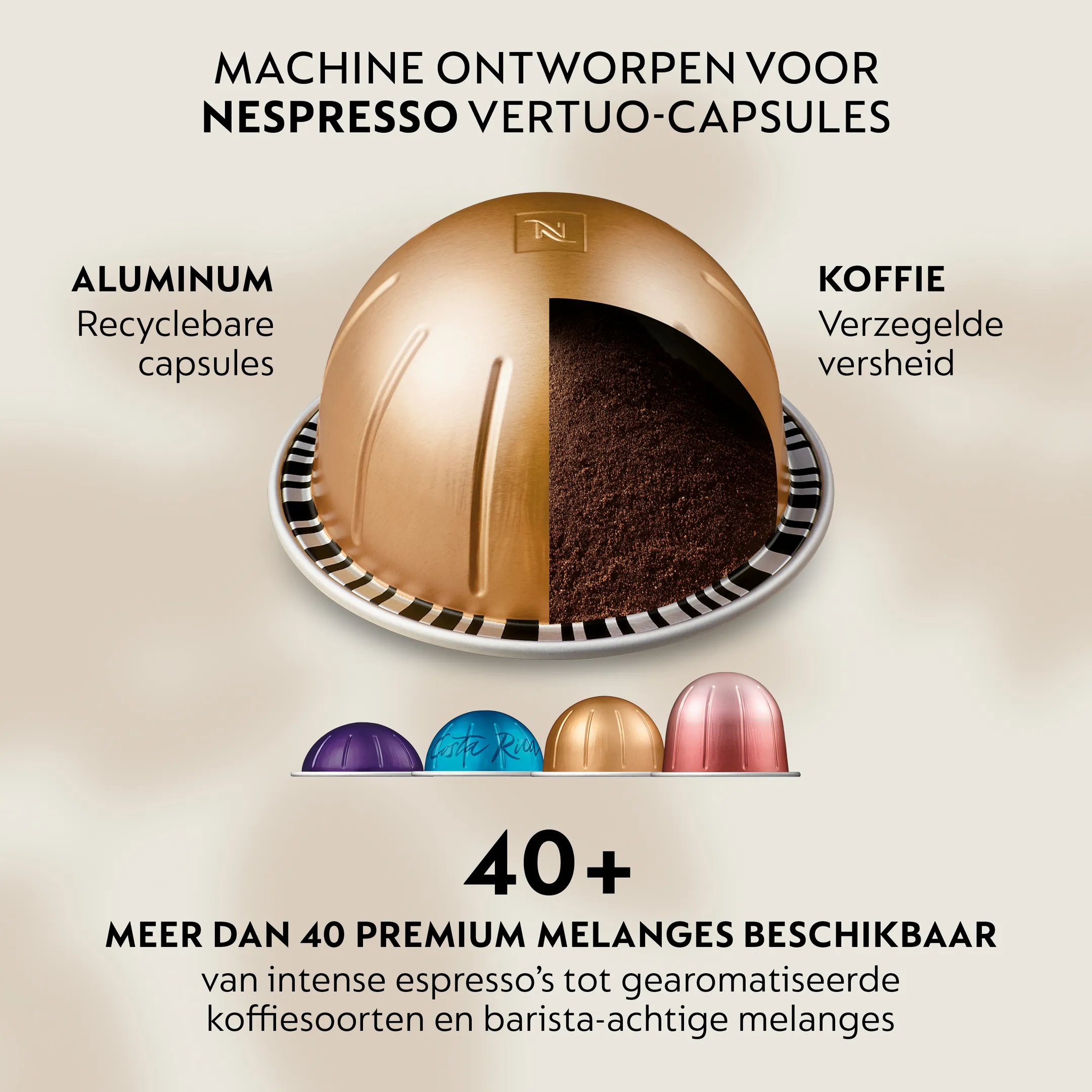 Nespresso Vertuo UP Ink Black