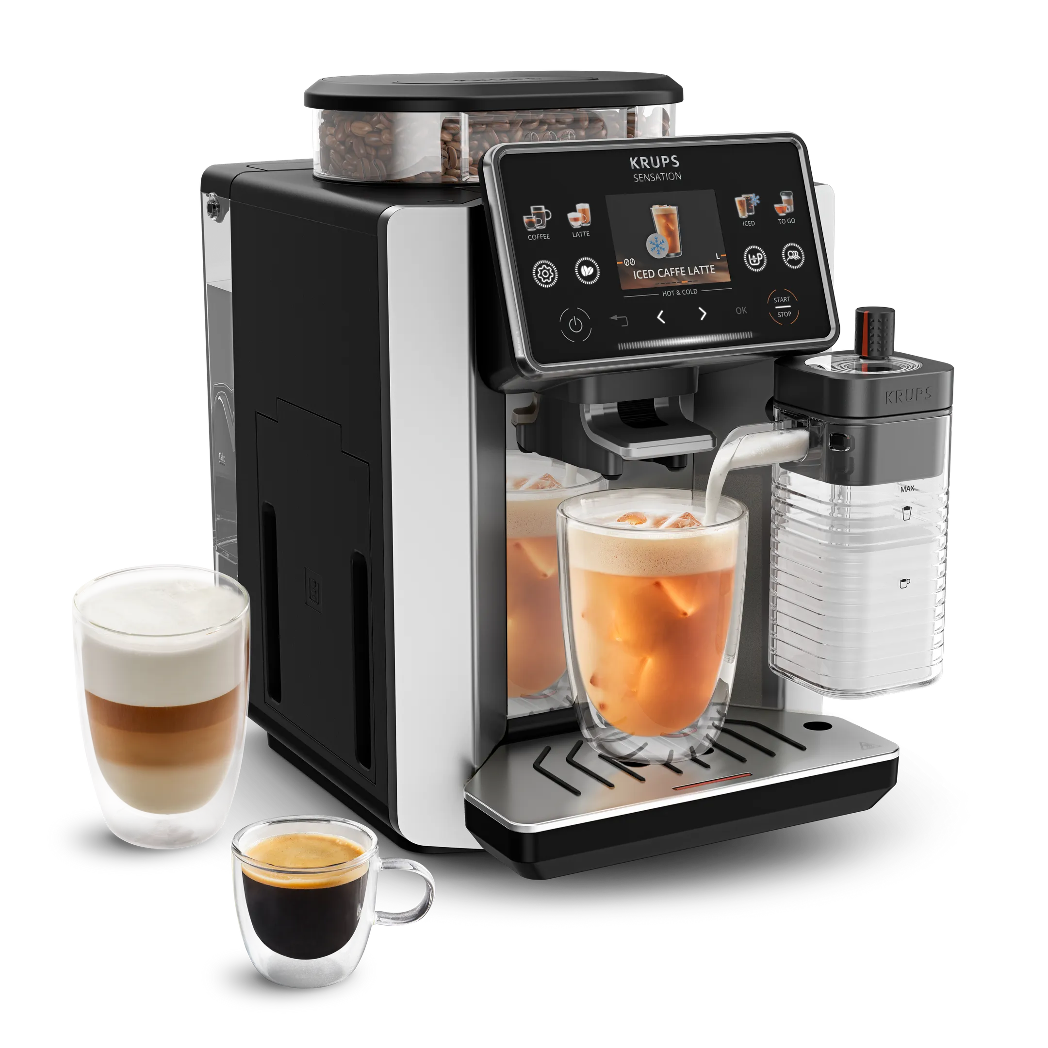 Volautomatische Espressomachine Sensation Elite EA918GE0
