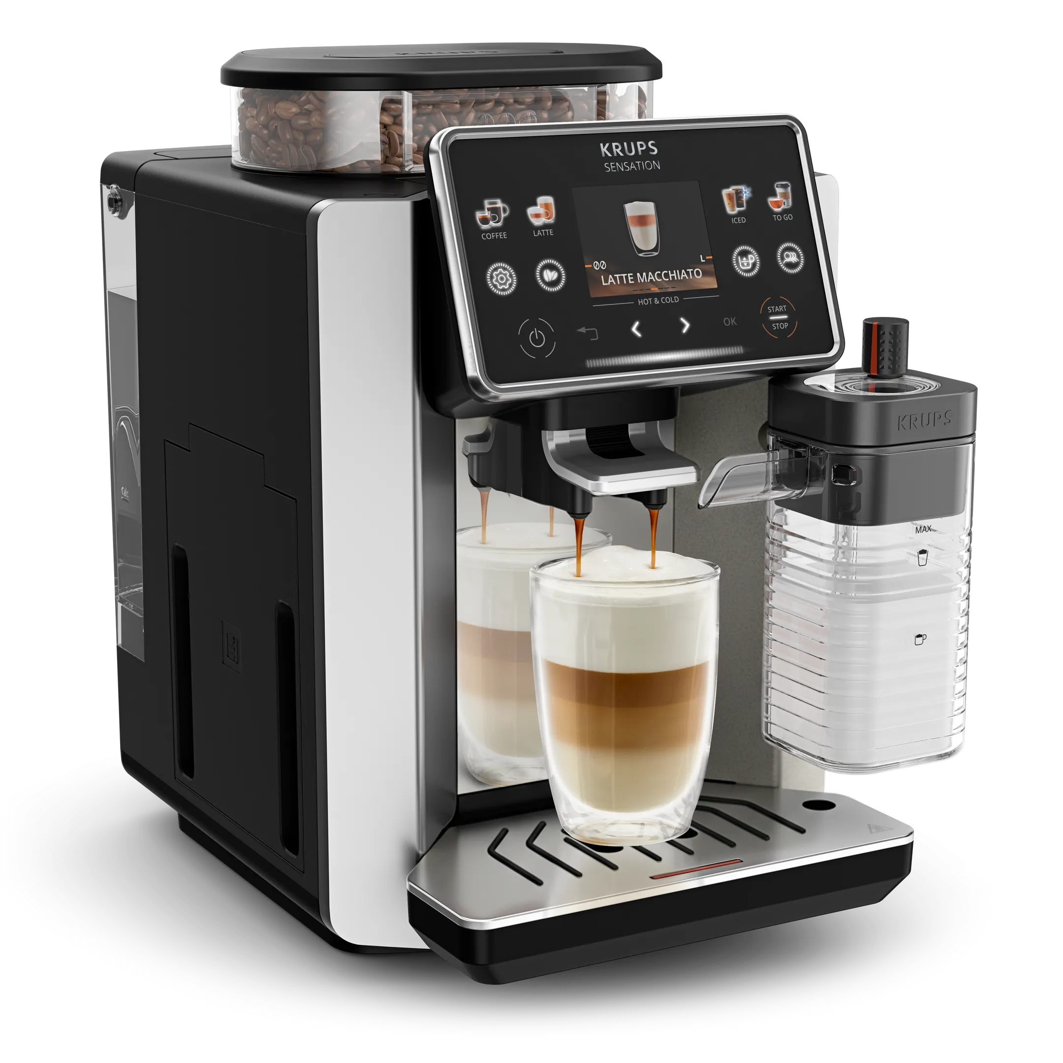 Volautomatische Espressomachine Sensation Elite EA918GE0