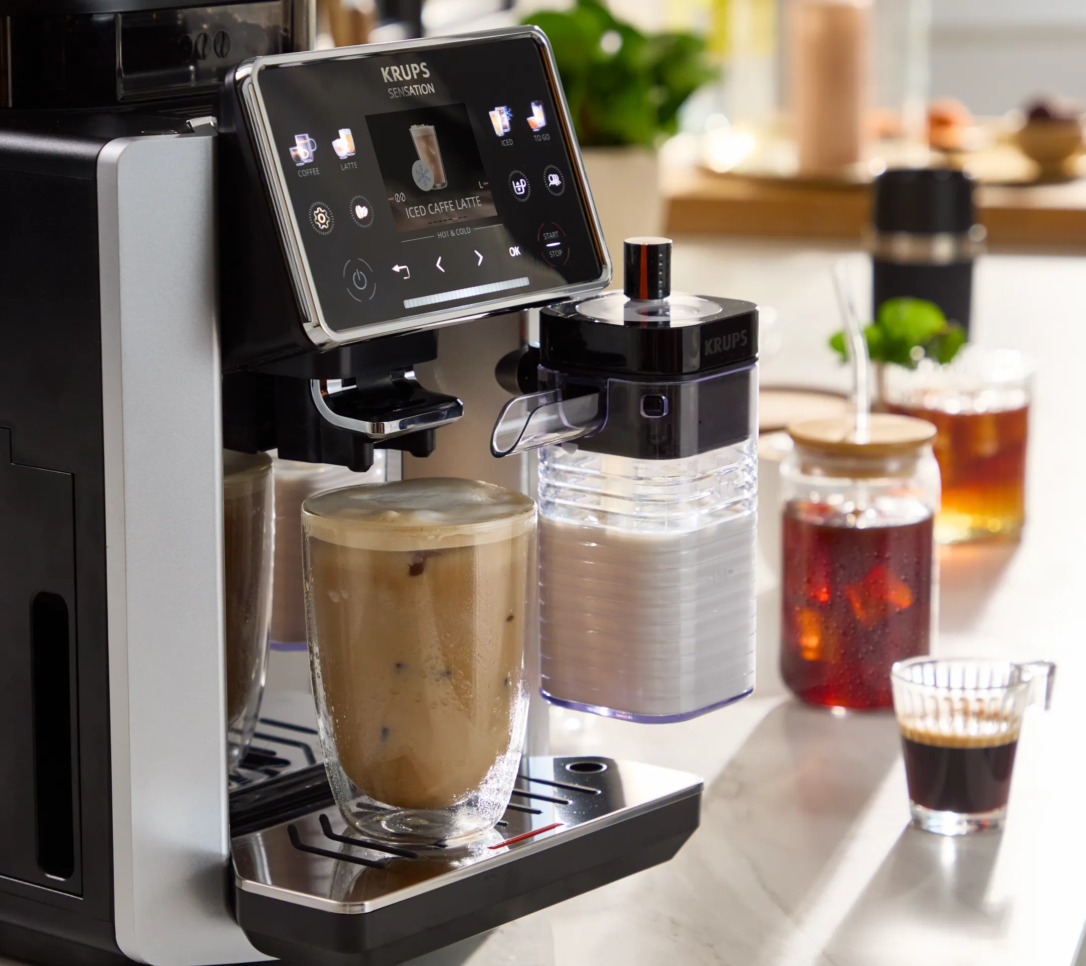 Volautomatische Espressomachine Sensation Elite EA918GE0