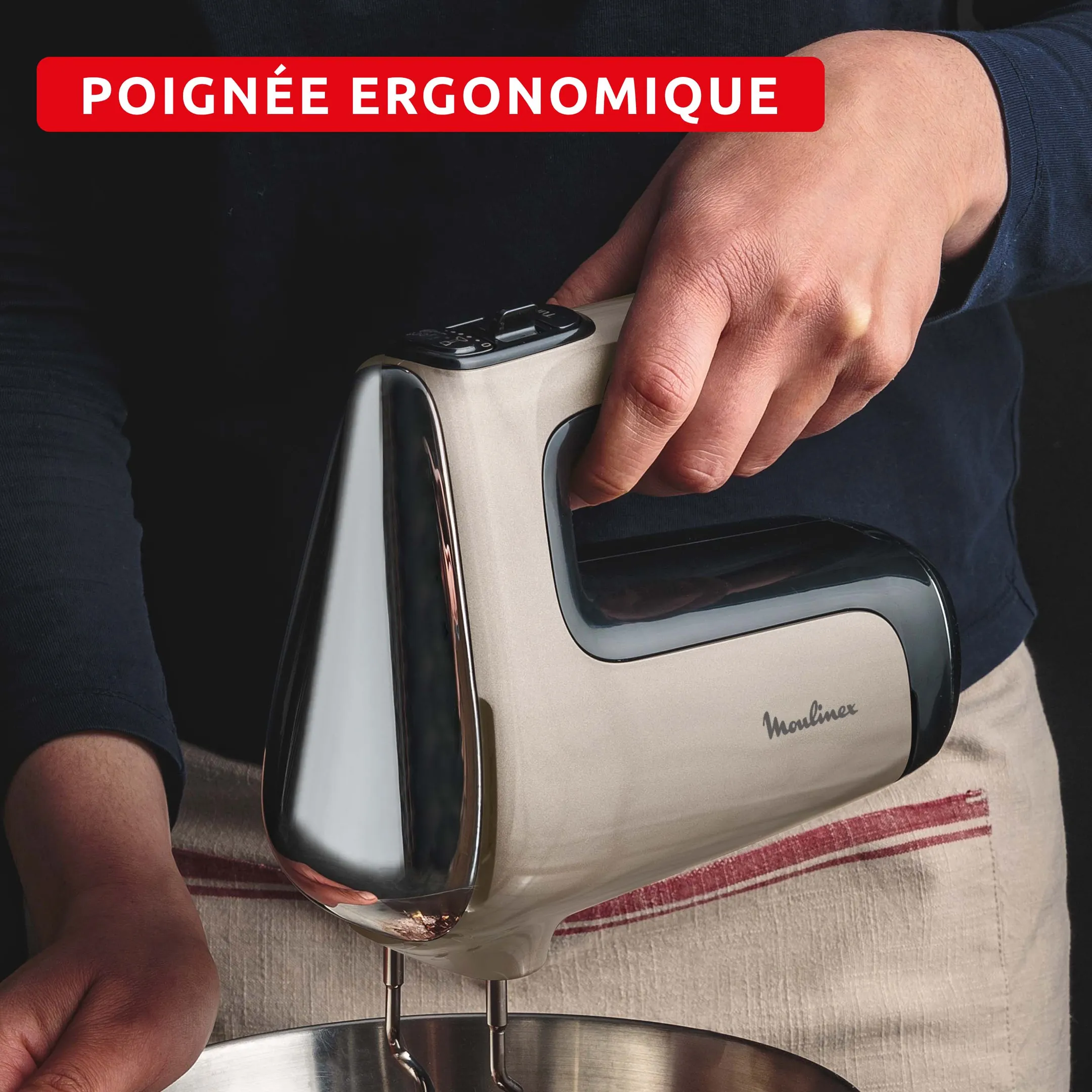 Mixeur batteur Powermix Silence 4-in-1 HM663AF0