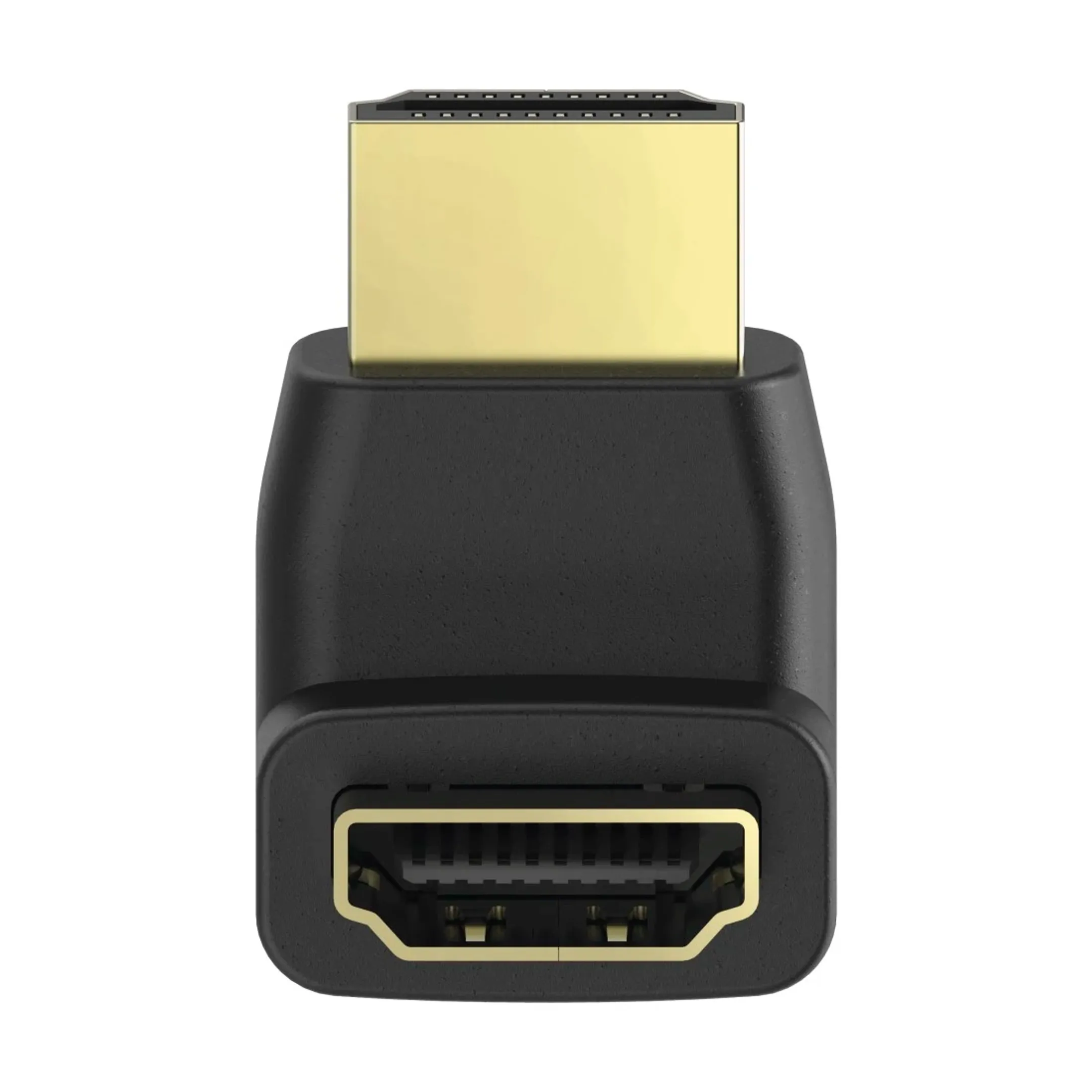 Adapter HDMI naar HDMI - 90° hoek - High speed