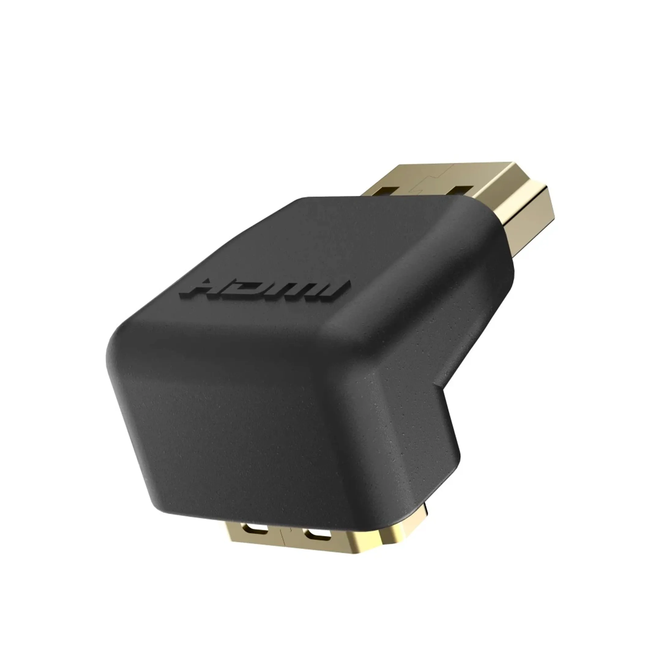Adapter HDMI naar HDMI - 90° hoek - High speed