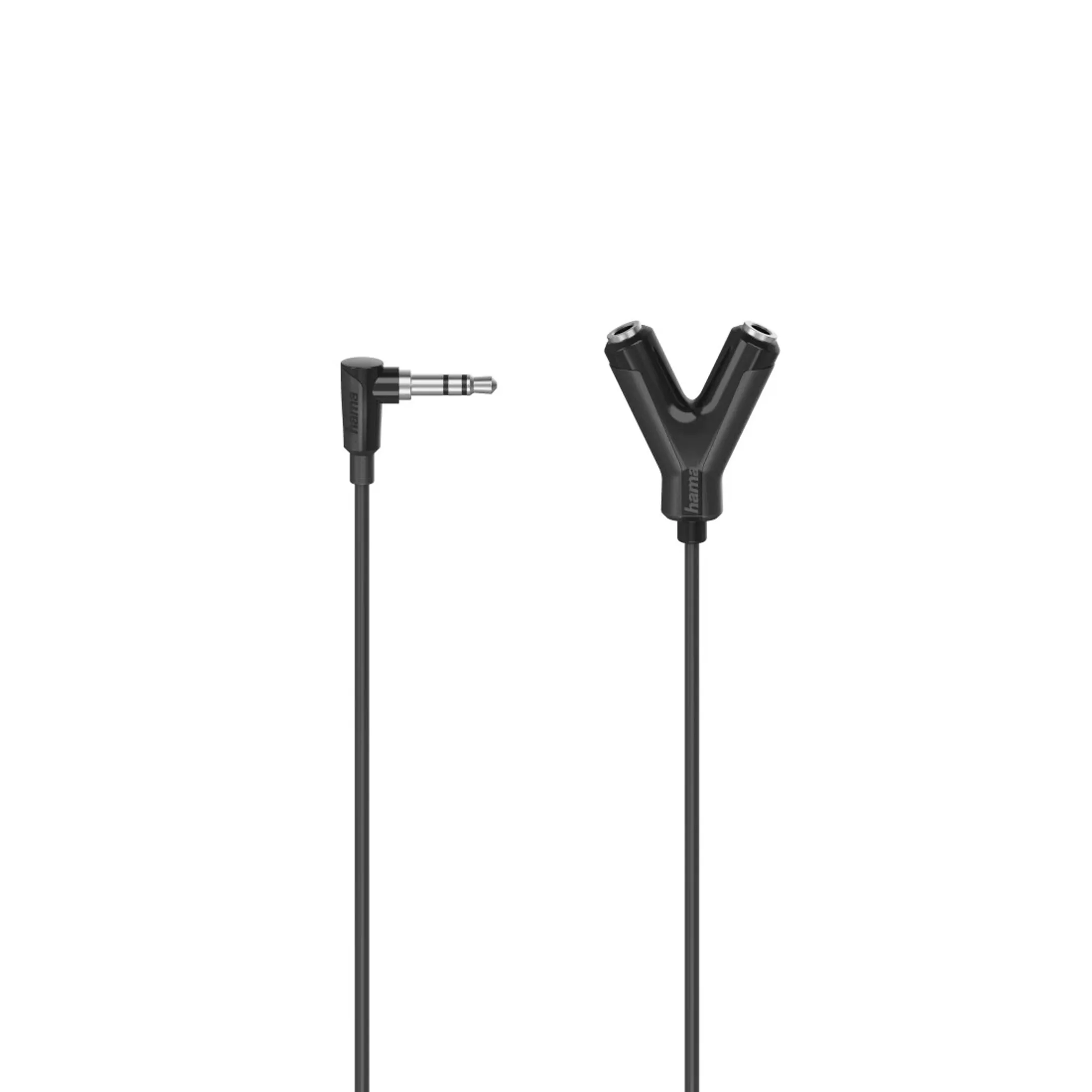 Adaptateur audio jack 3,5 mm - 2 x jack 3,5 mm