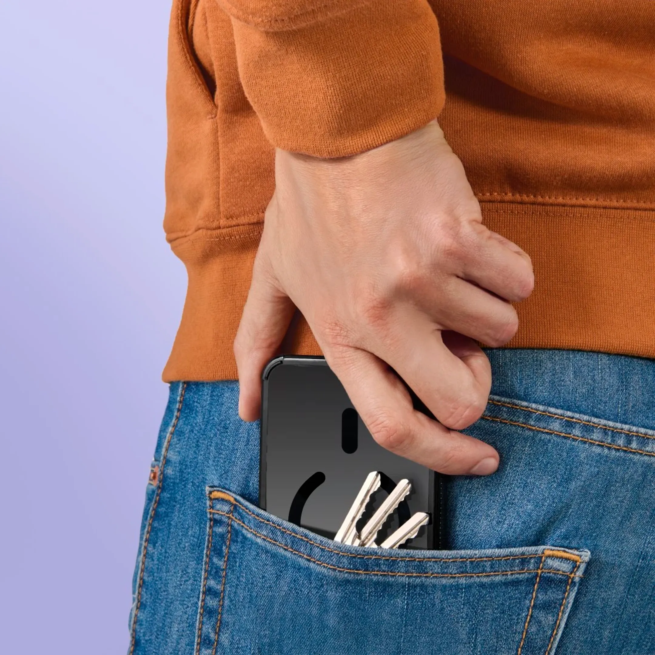 Coque arrière magnétique pour iPhone 17 Pro