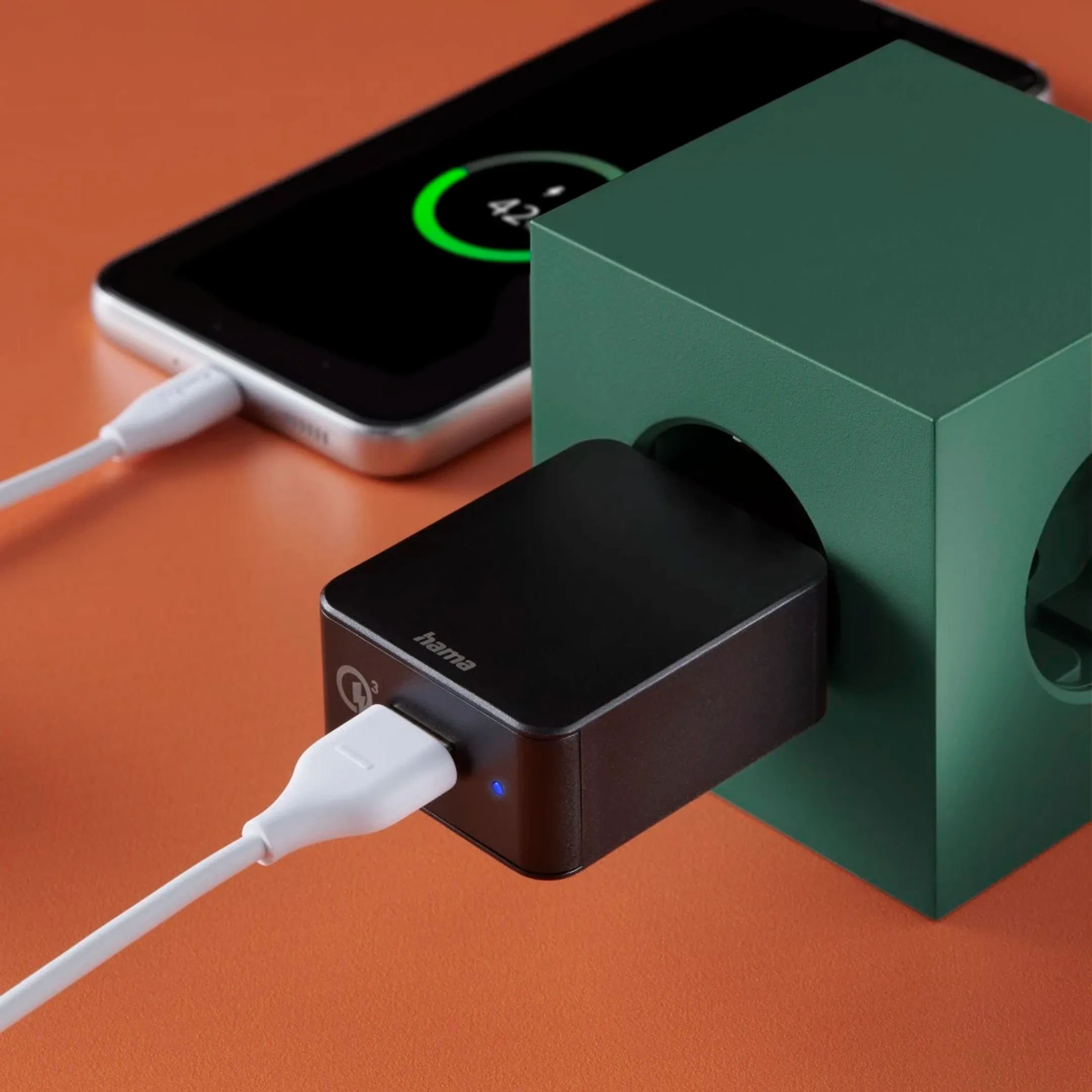 Snellader USB A - 19,5 W