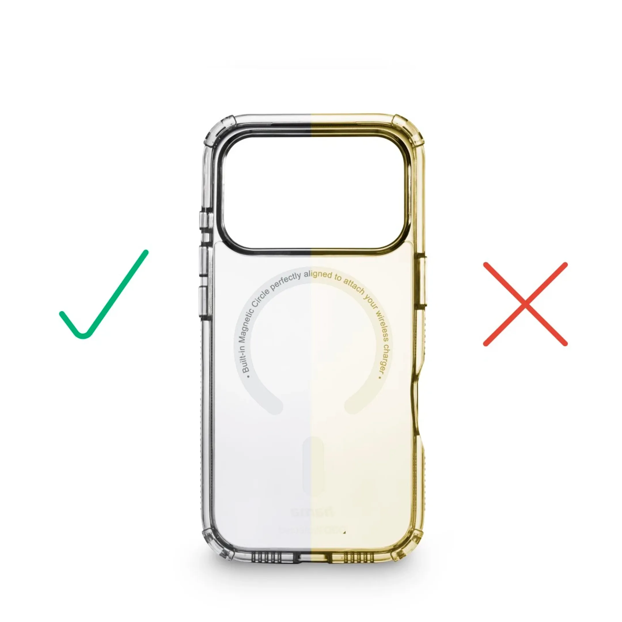 Coque arrière pour iPhone 17 Pro - Magnétique