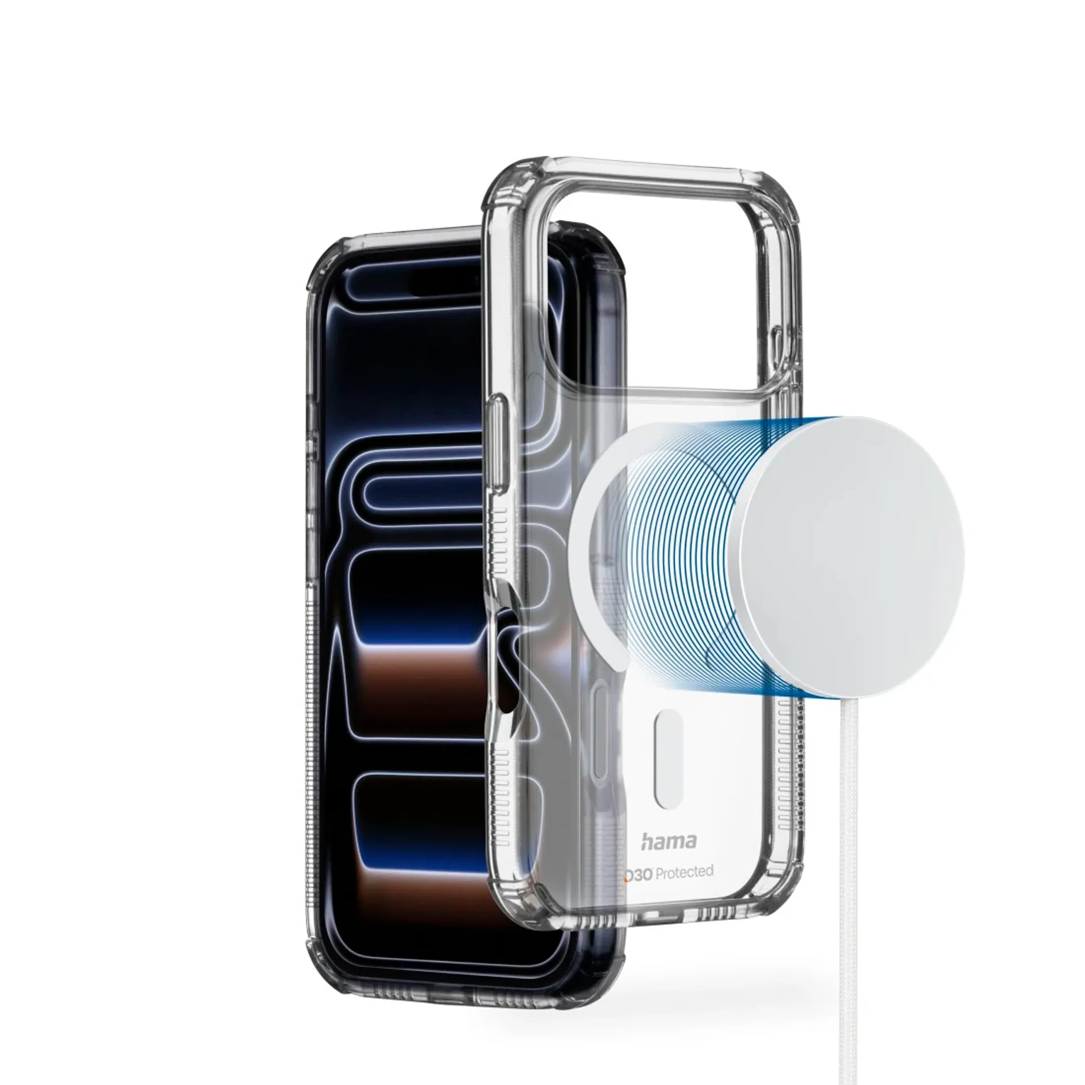 Coque arrière pour iPhone 17 Pro - Magnétique