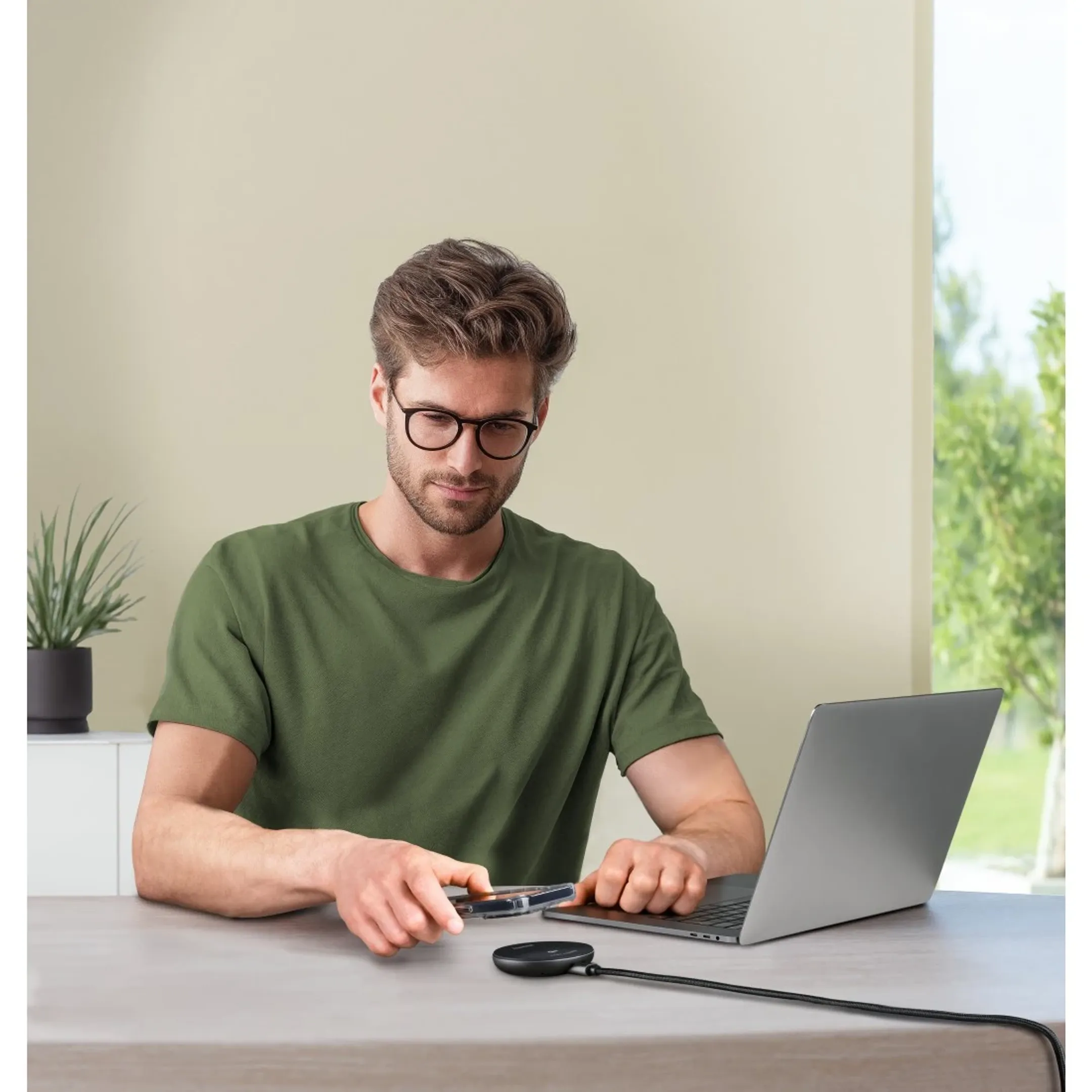 Draadloze snellader - USB-C - 15 W