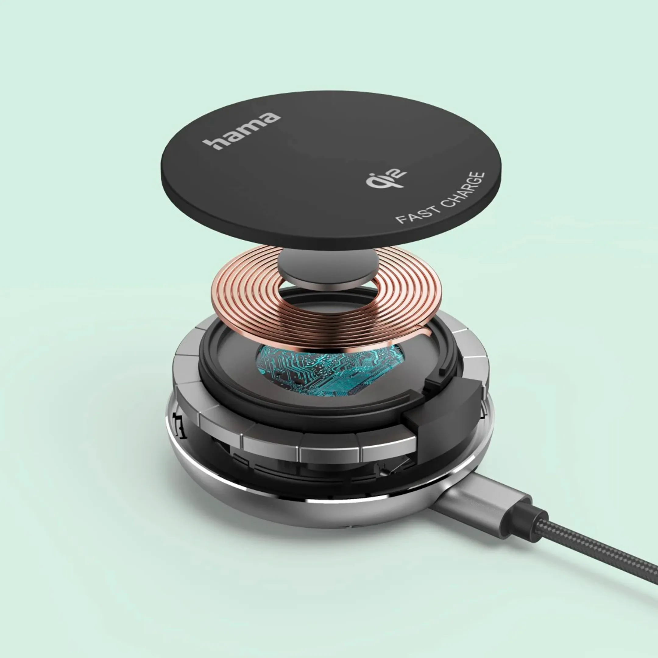 Draadloze snellader - USB-C - 15 W