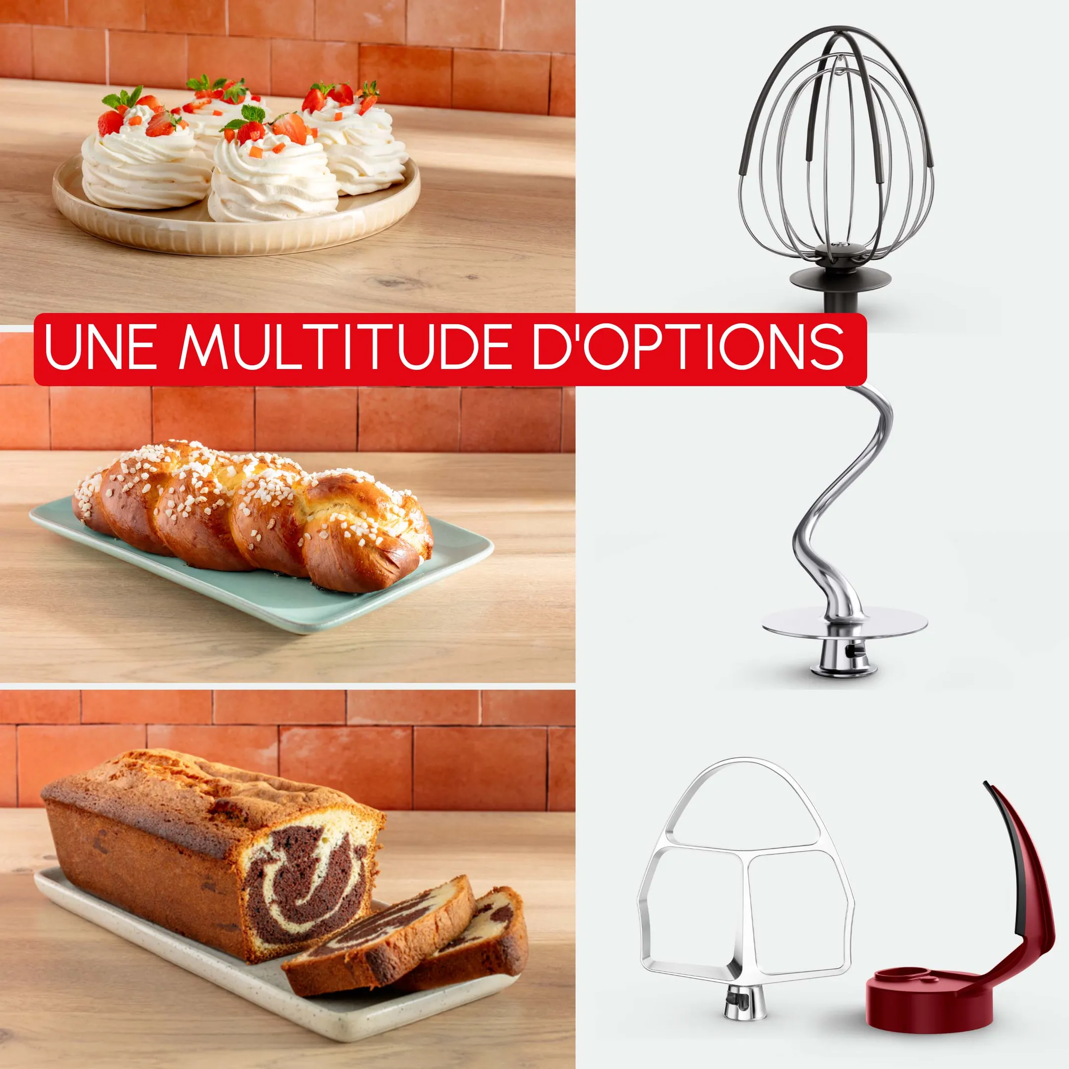 Robot pâtissier Bake Partner+ QA540BF1