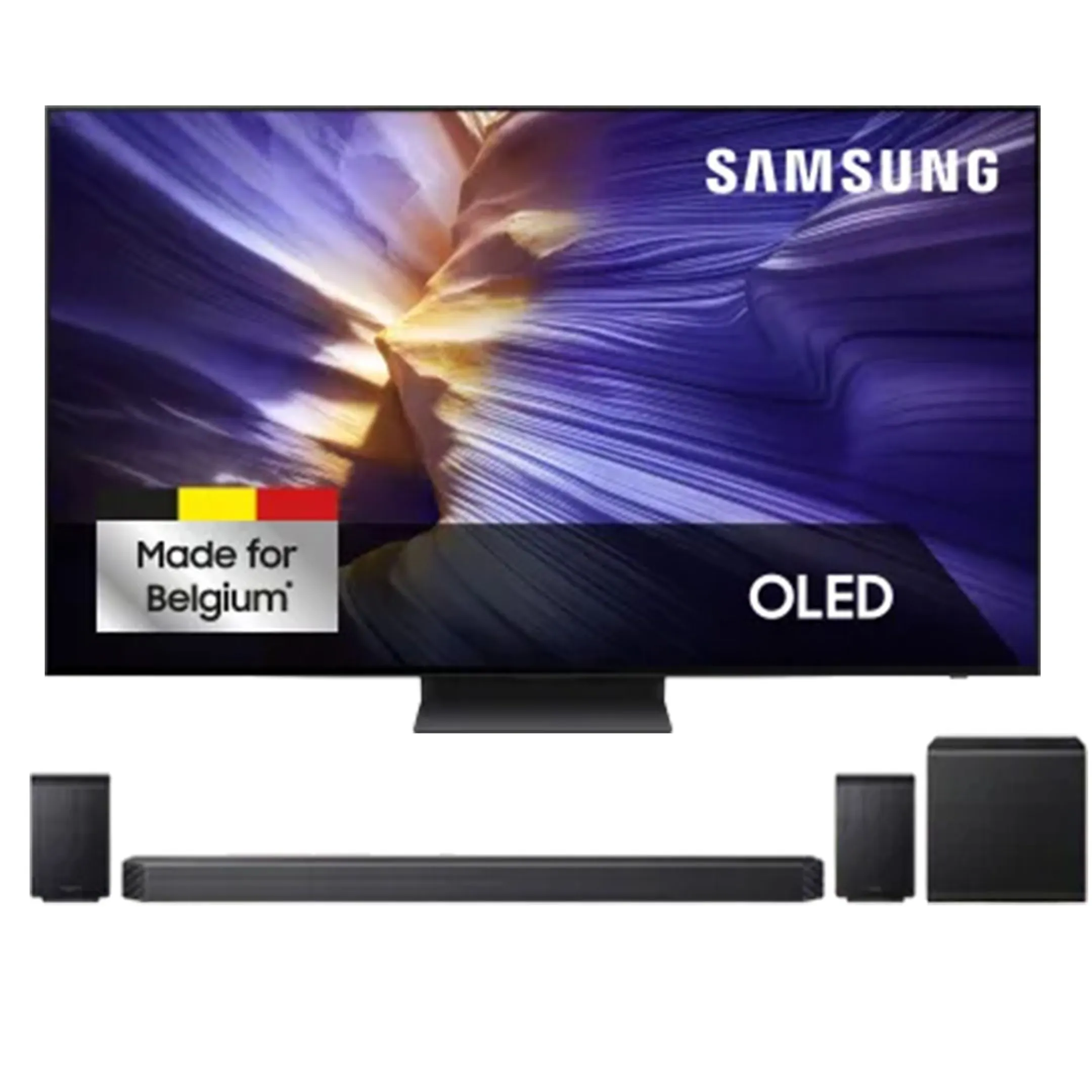 Bundel - OLED TV 4K QE55S92F (2025) - 55 inch + Soundbar Cinematic Q-serie HW-Q930F/XN - Zwart