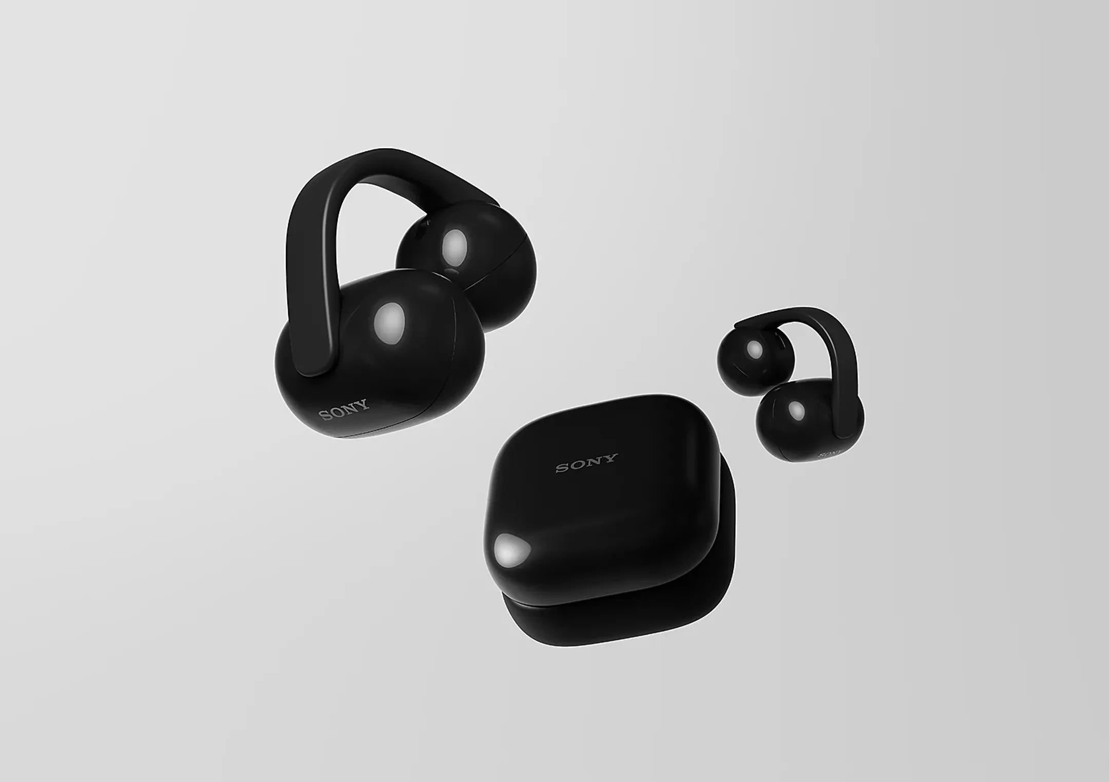 LinkBuds Clip oortjes - Zwart