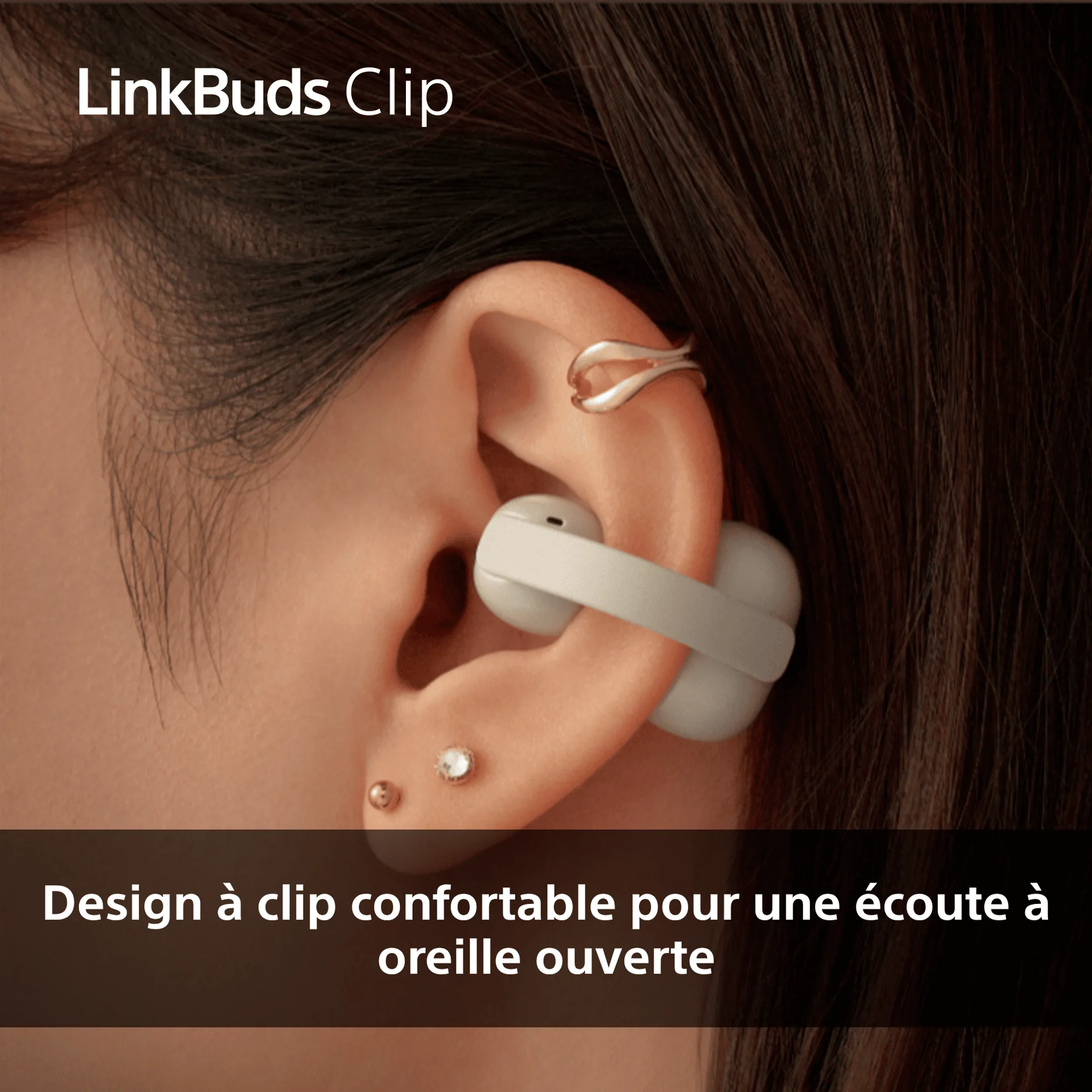 Écouteurs LinkBuds Clip - Noir