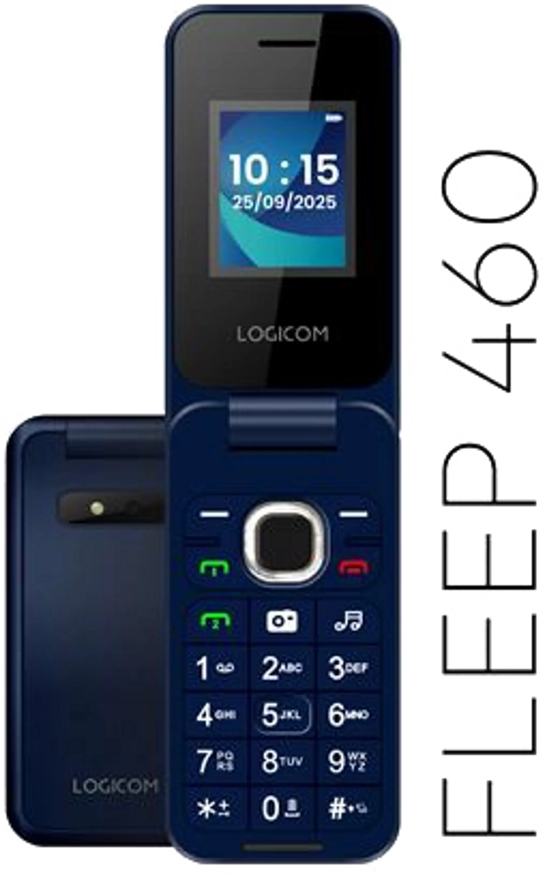 Fleep 460 4G 128 MB Dual nano SIM - Blauw