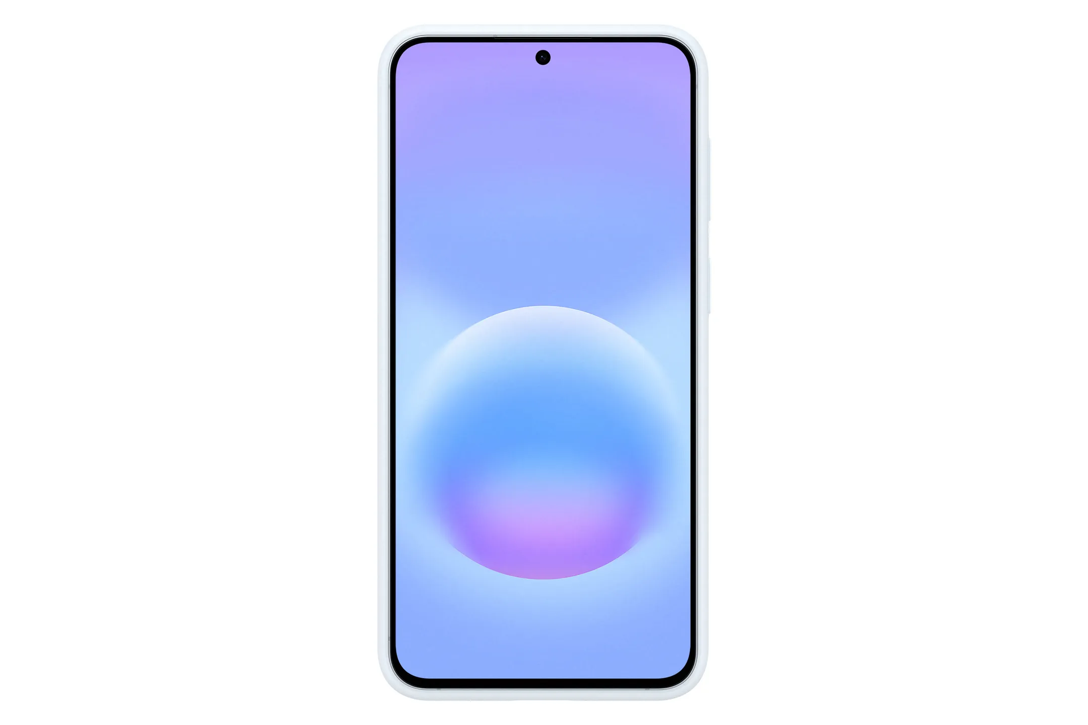 Coque en silicone pour Galaxy A57 - Bleu clair