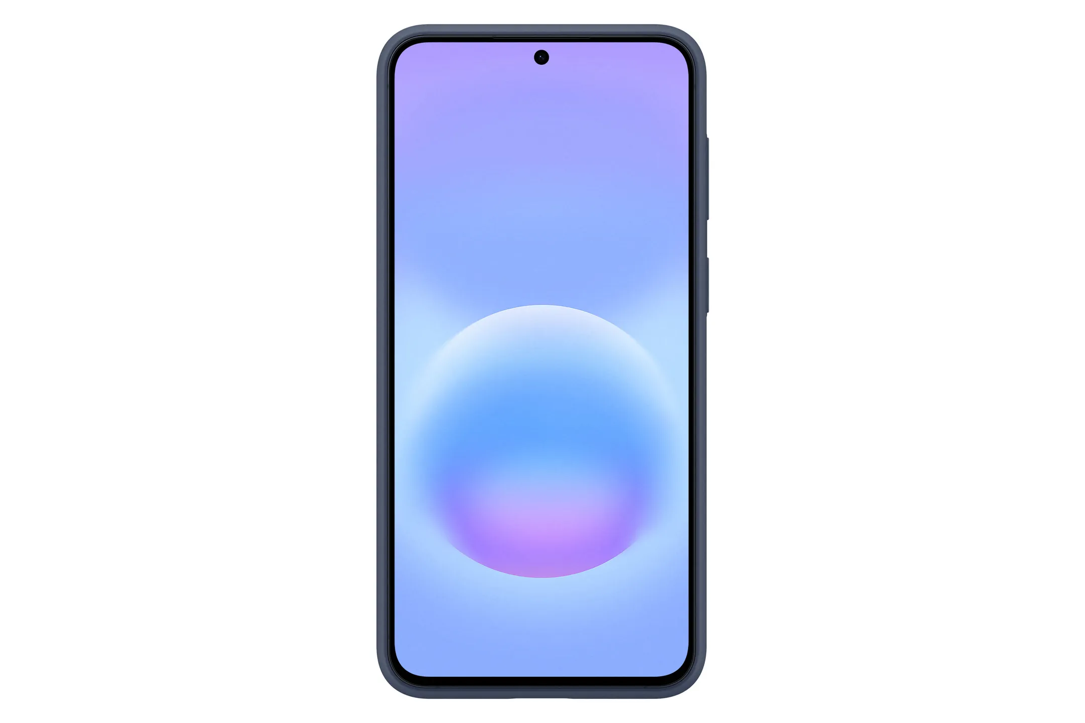 Coque en silicone pour Galaxy A57 - Bleu foncé