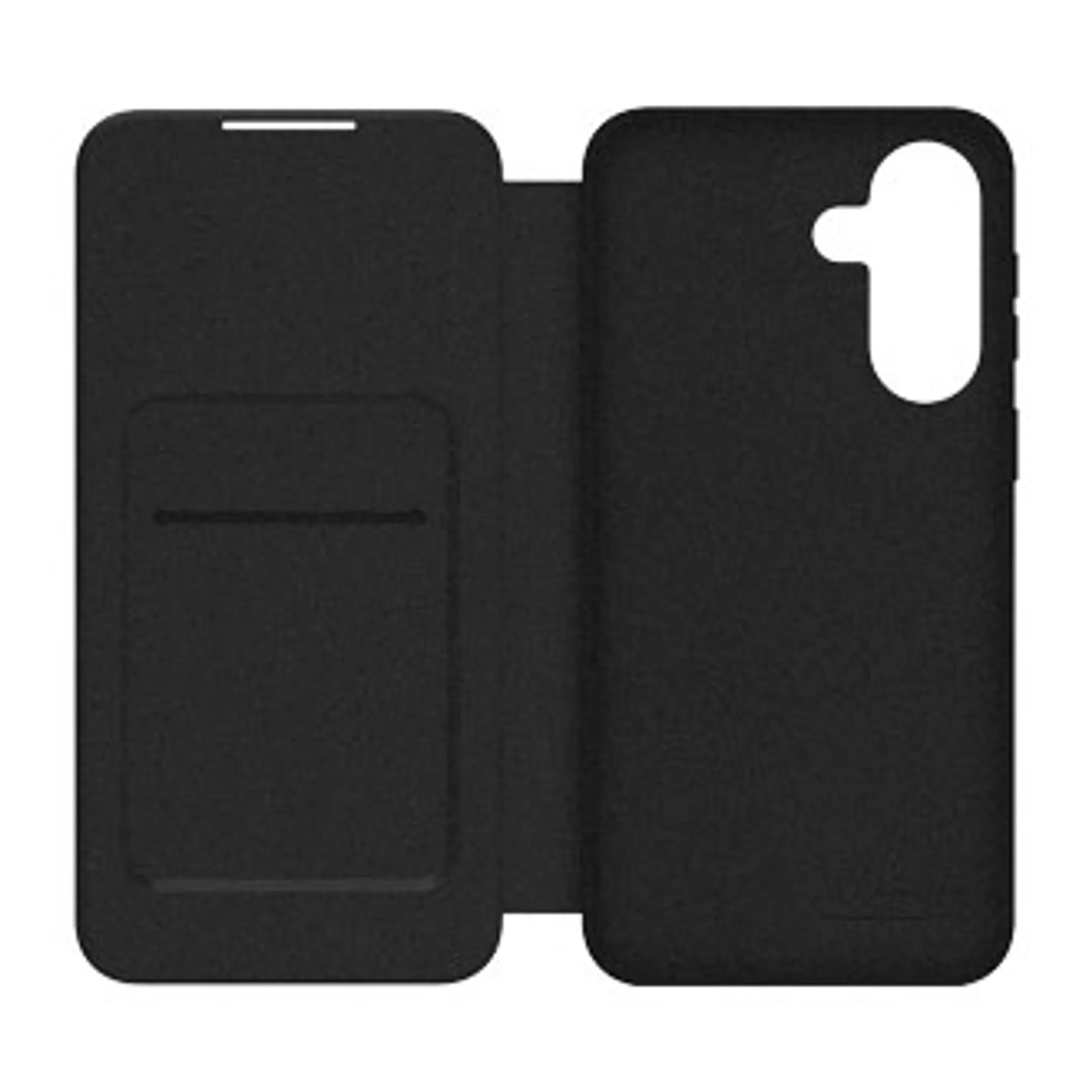 Walletcover voor Galaxy A57 - Zwart