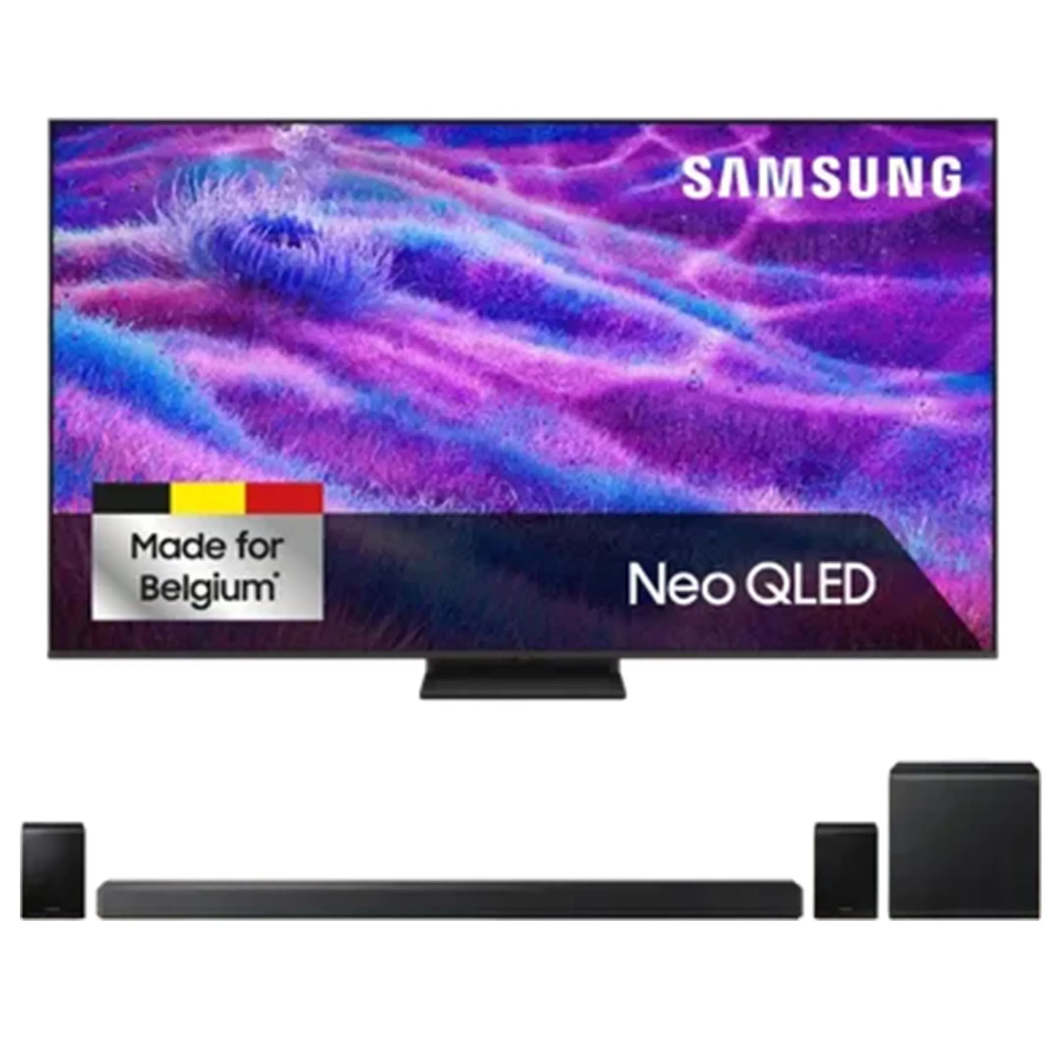 Bundel - Neo QLED 4K QE55QN83F Mini LED (2025) - 55 inch + Cinematic Q-series HW-QS750F/XN soundbar - Zwart