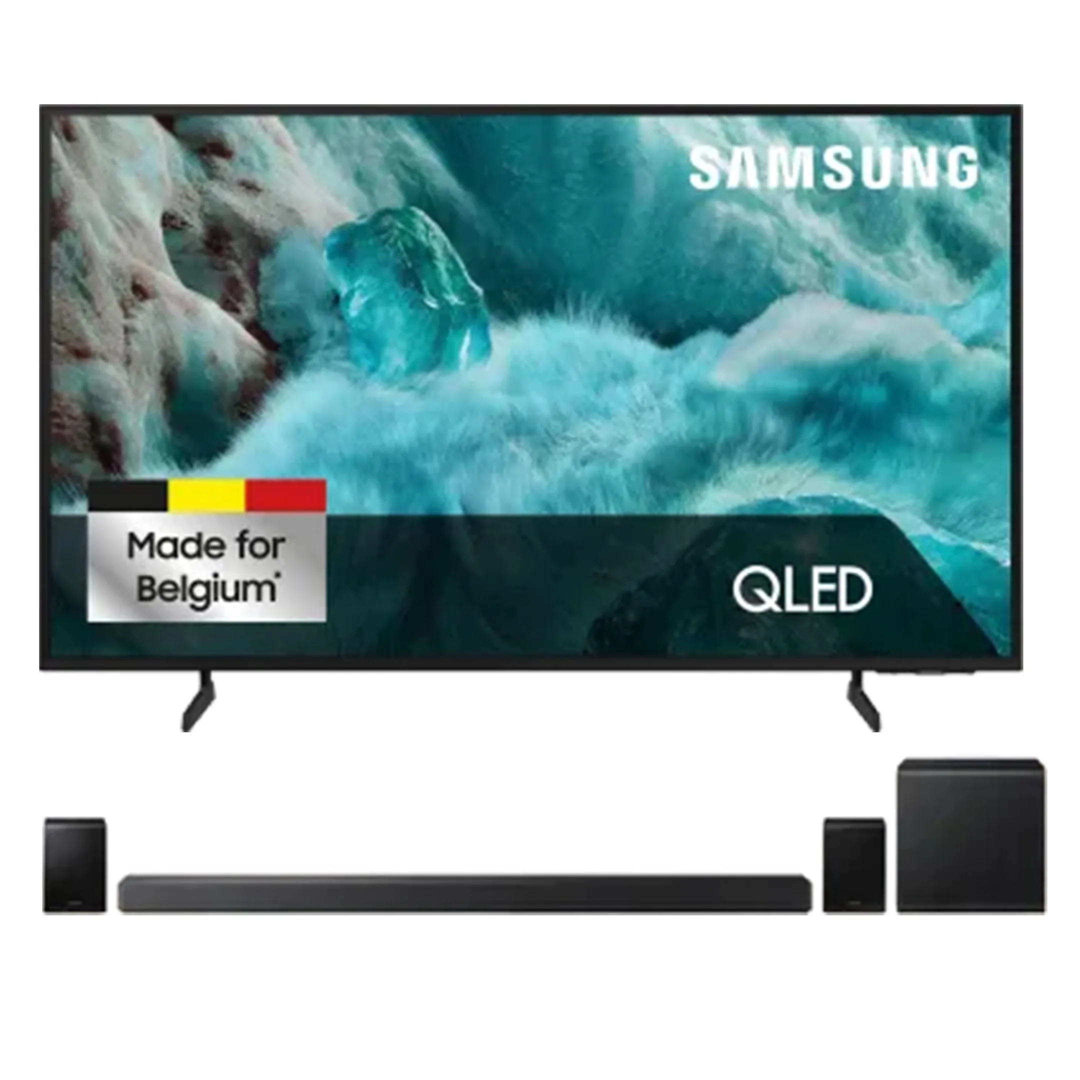 Bundel - QLED TV 4K QE85Q7FA (2025) - 85 inch + Cinematic Q-series HW-QS750F/XN soundbar - Zwart