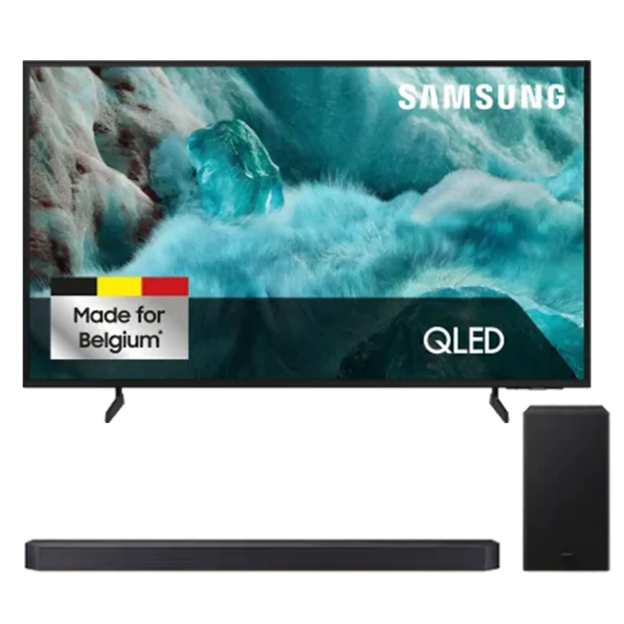 Bundel - QLED TV 4K QE55Q7F2AUXXN (2025) - 55 inch + Cinematic Q-series HW-Q600F/XN Soundbar - Zwart