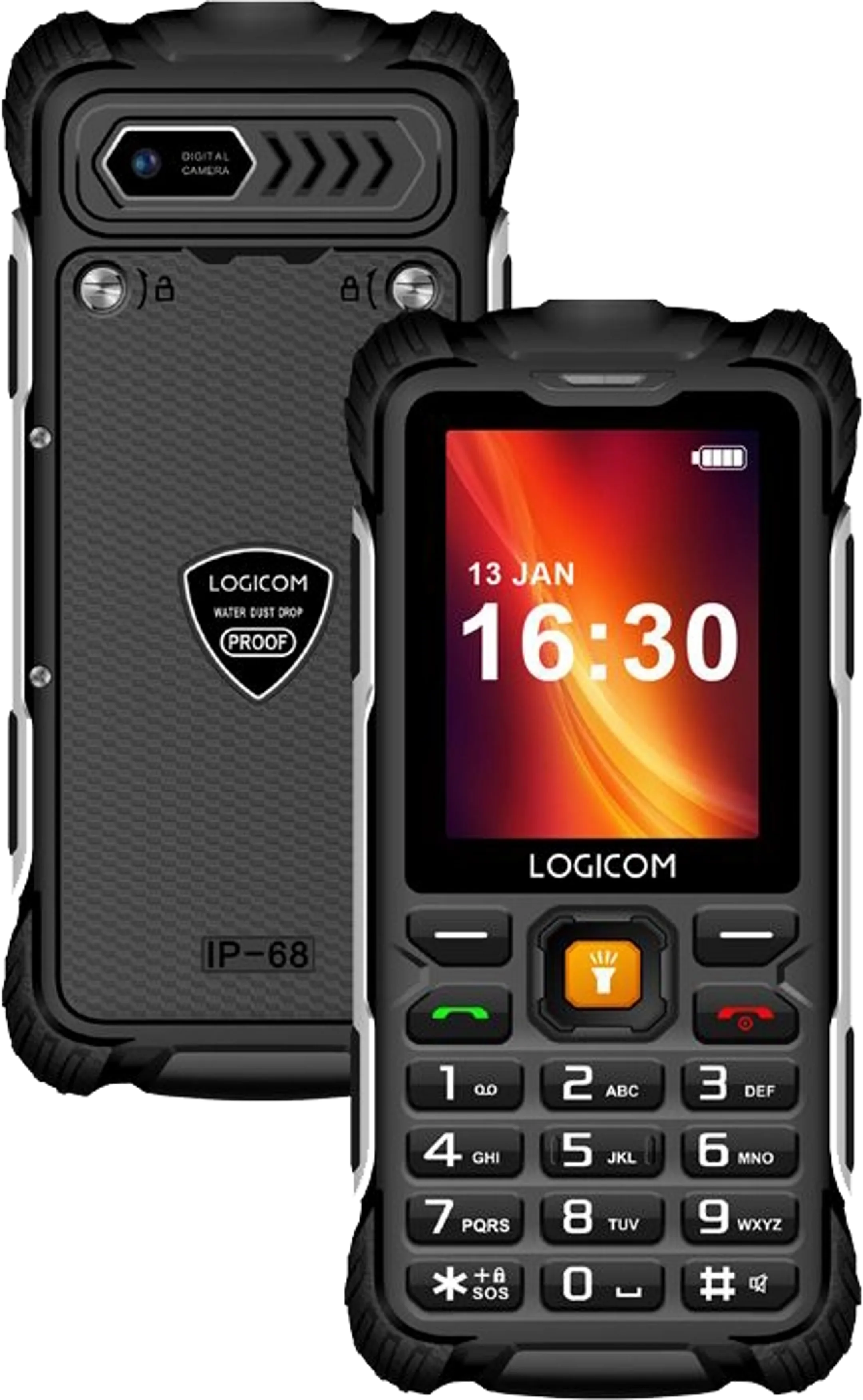 Xtrem 60 4G 128 MB Dual nano SIM - Zwart