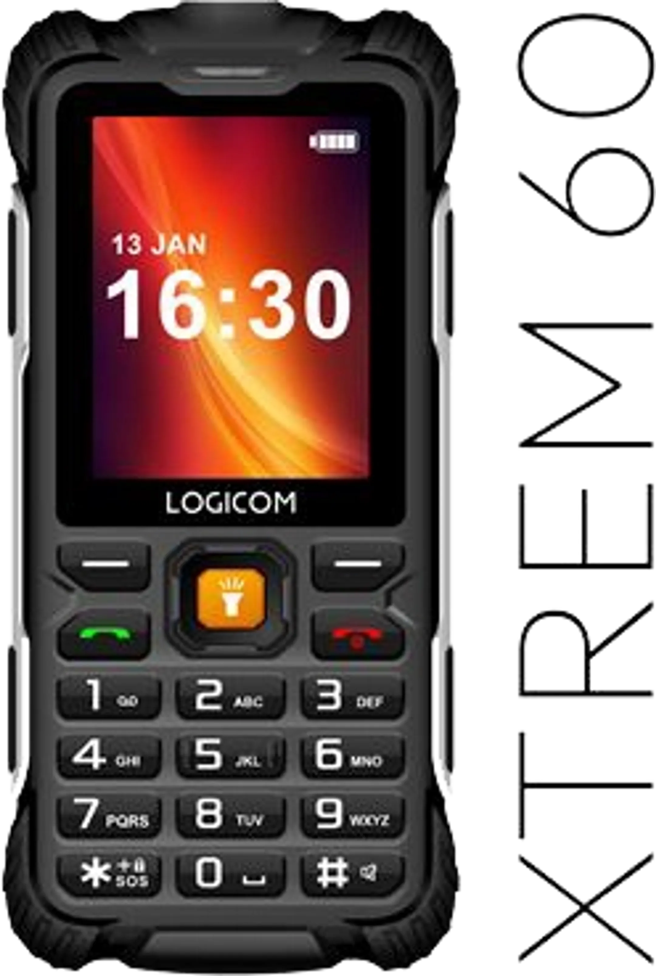 Xtrem 60 4G 128 MB Dual nano SIM - Zwart