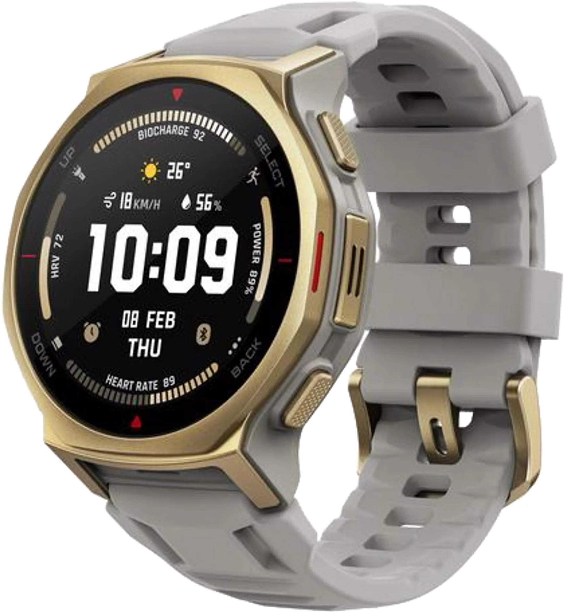 T-Rex 3 Pro 44mm, Goud (Grijs)
