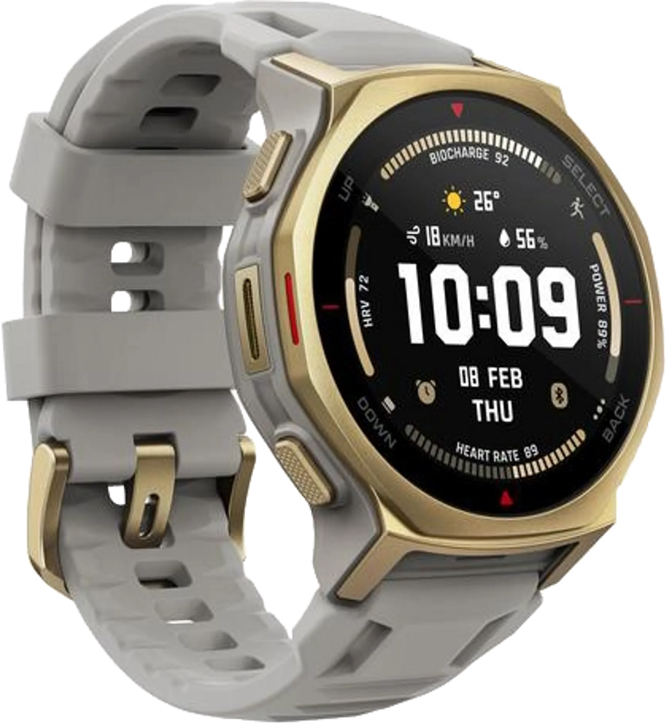 T-Rex 3 Pro 44mm, Goud (Grijs)