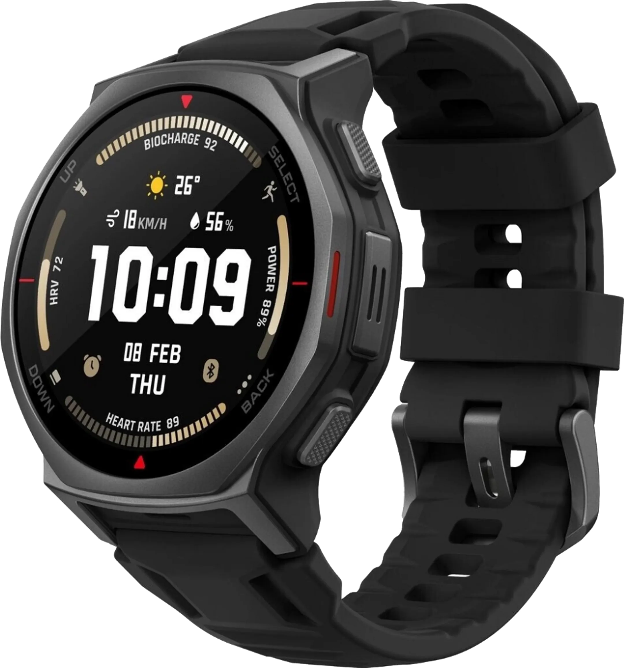 T-Rex 3 Pro 44mm - Zwart
