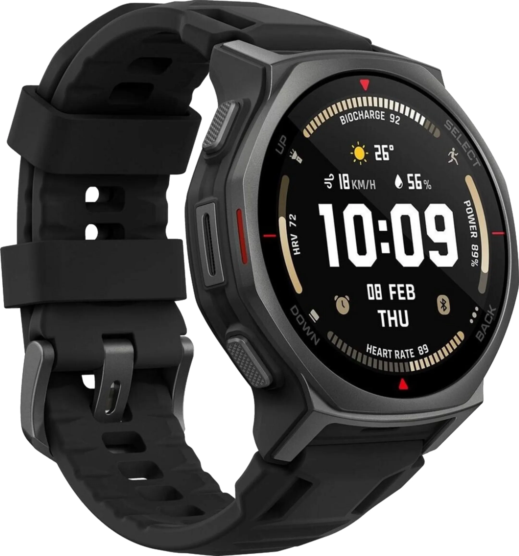 T-Rex 3 Pro 44mm - Zwart