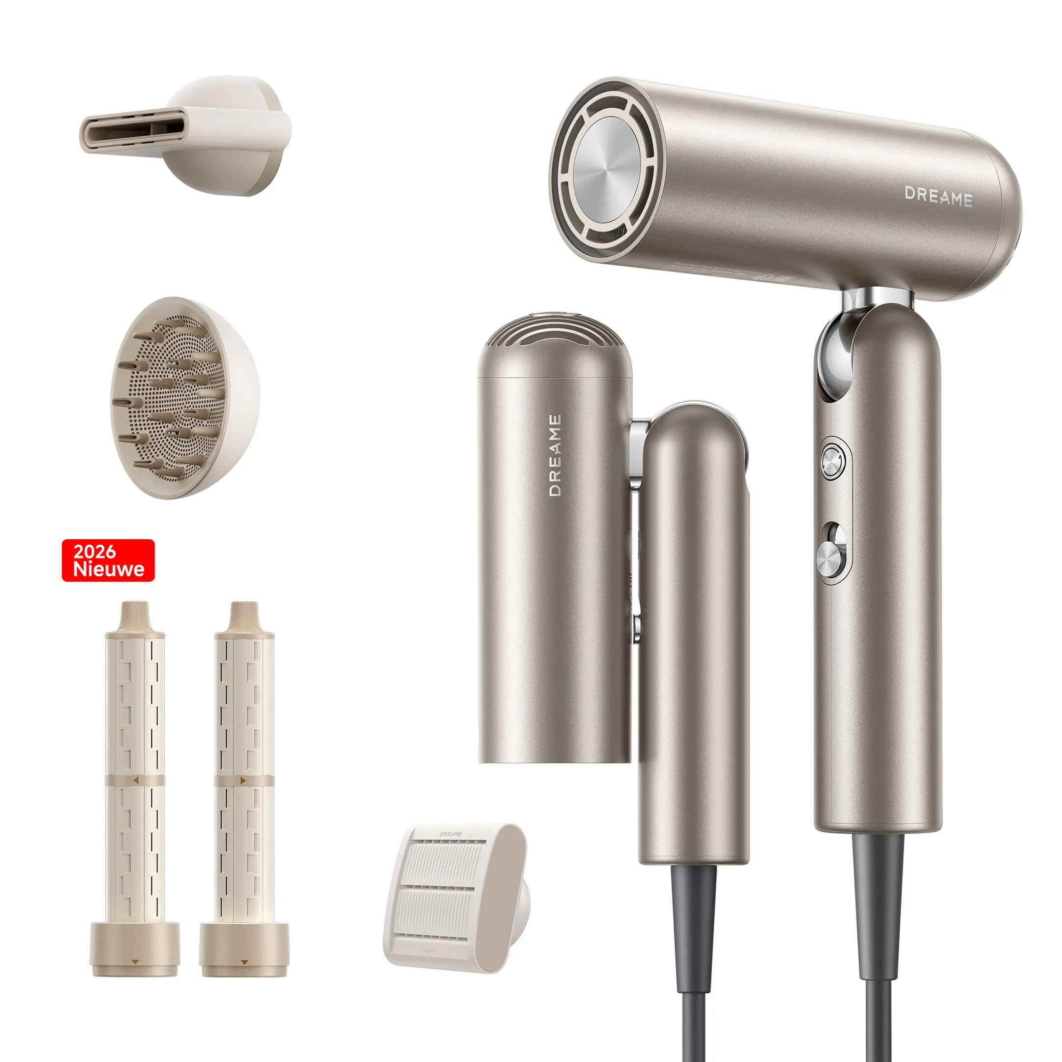 Haardroger Pocket Pro Gold