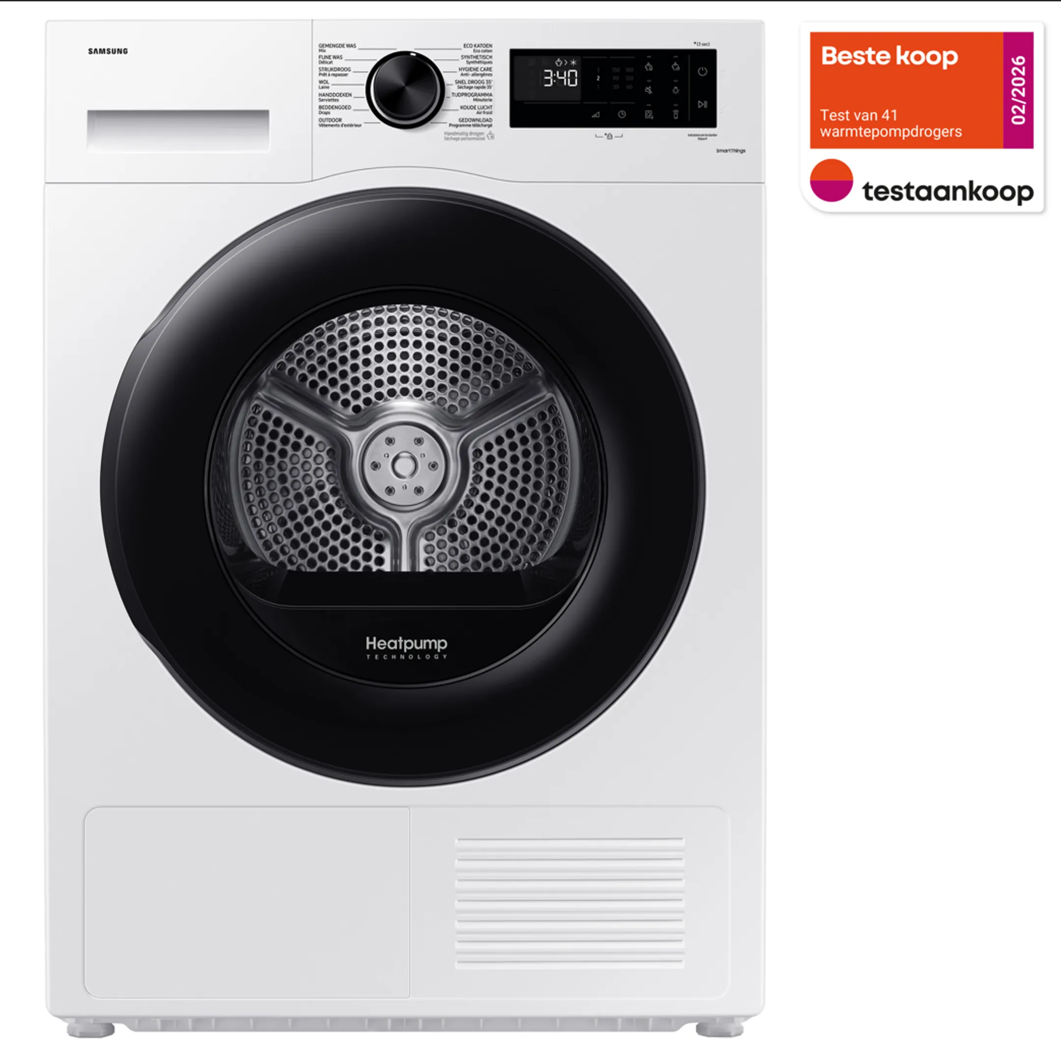 Droogkast DV9UDG52A0AEEN Optimal Dry