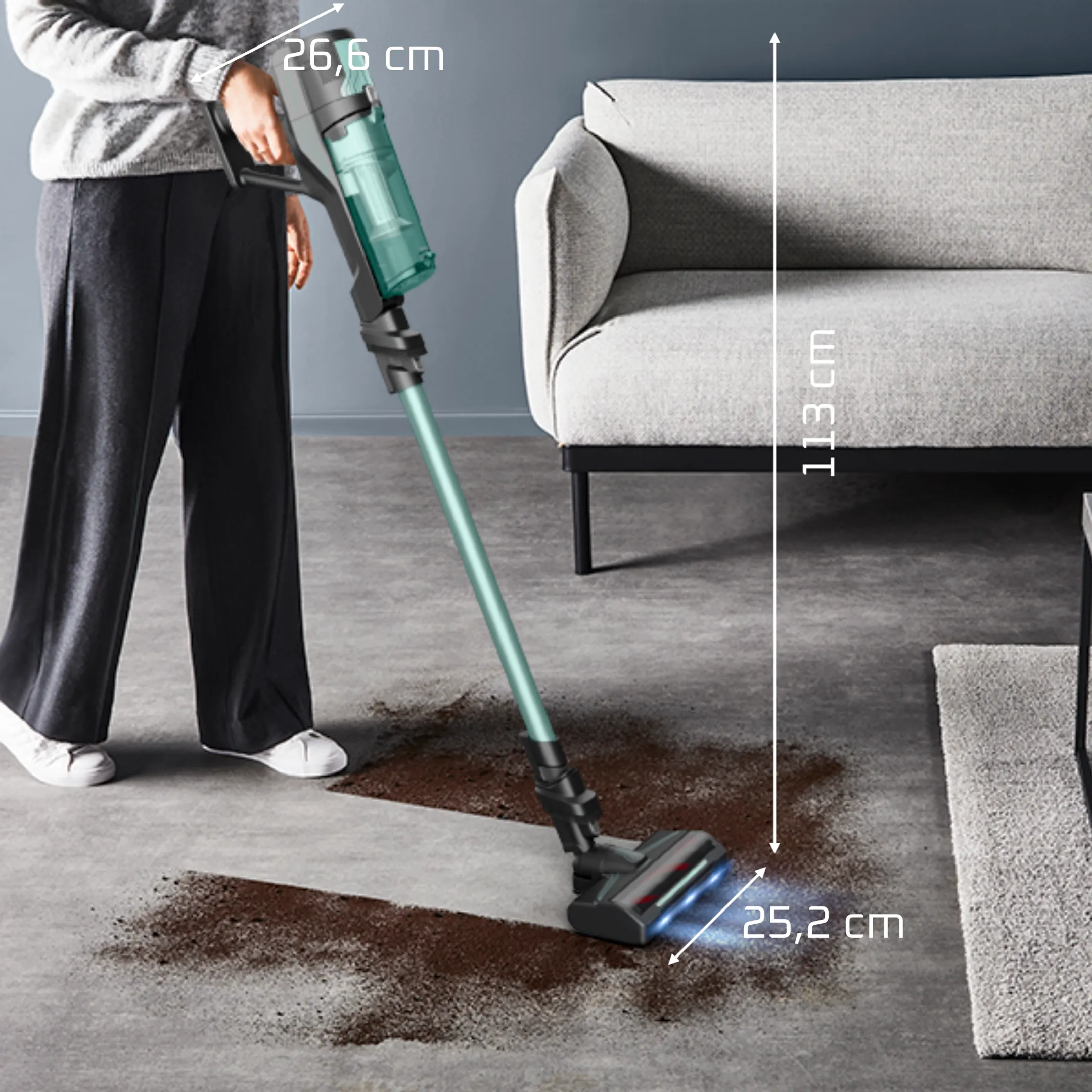 Steelstofzuiger X-FORCE 8.80 RH1833E0 