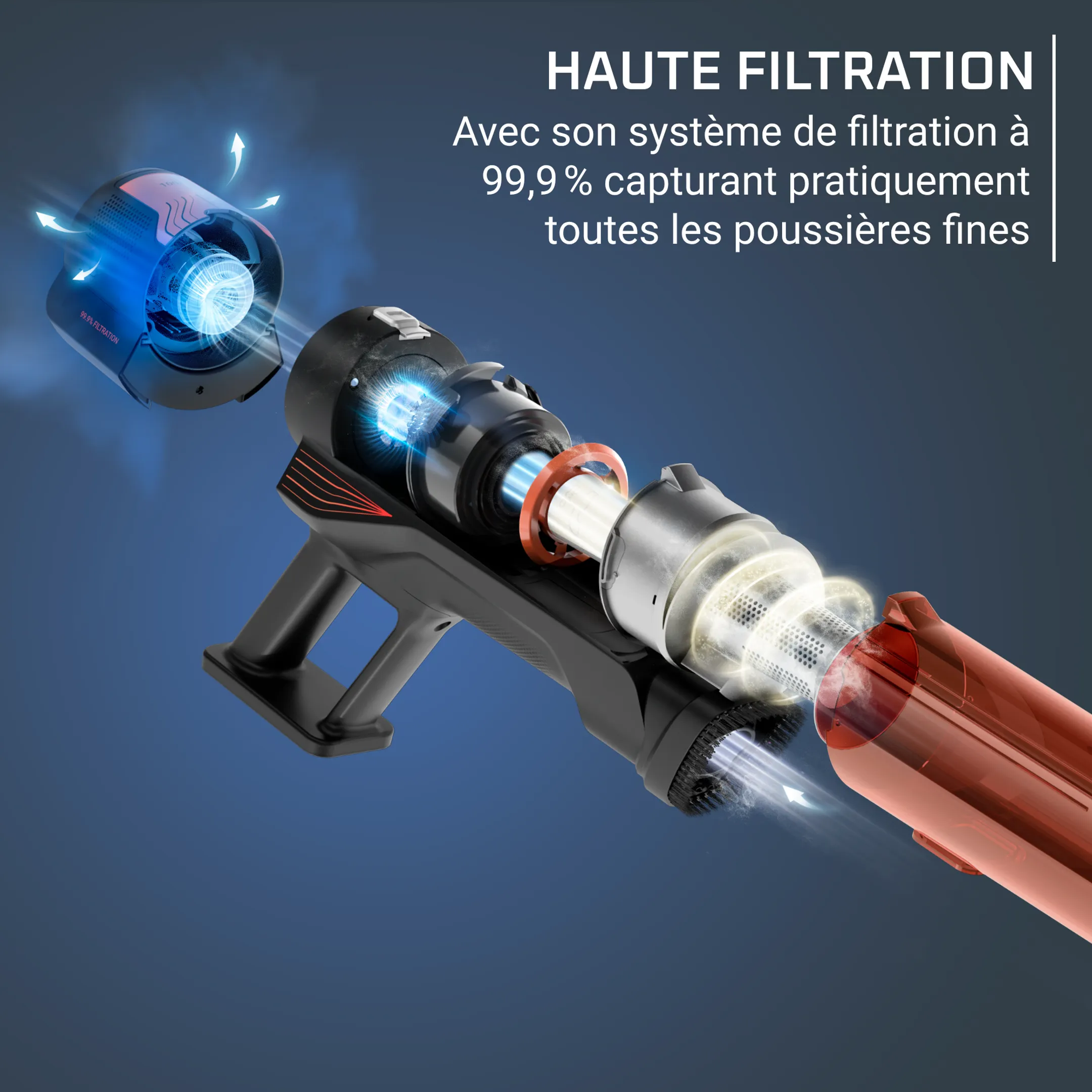 Aspirateur balai X-FORCE 8.80 RH1872E0