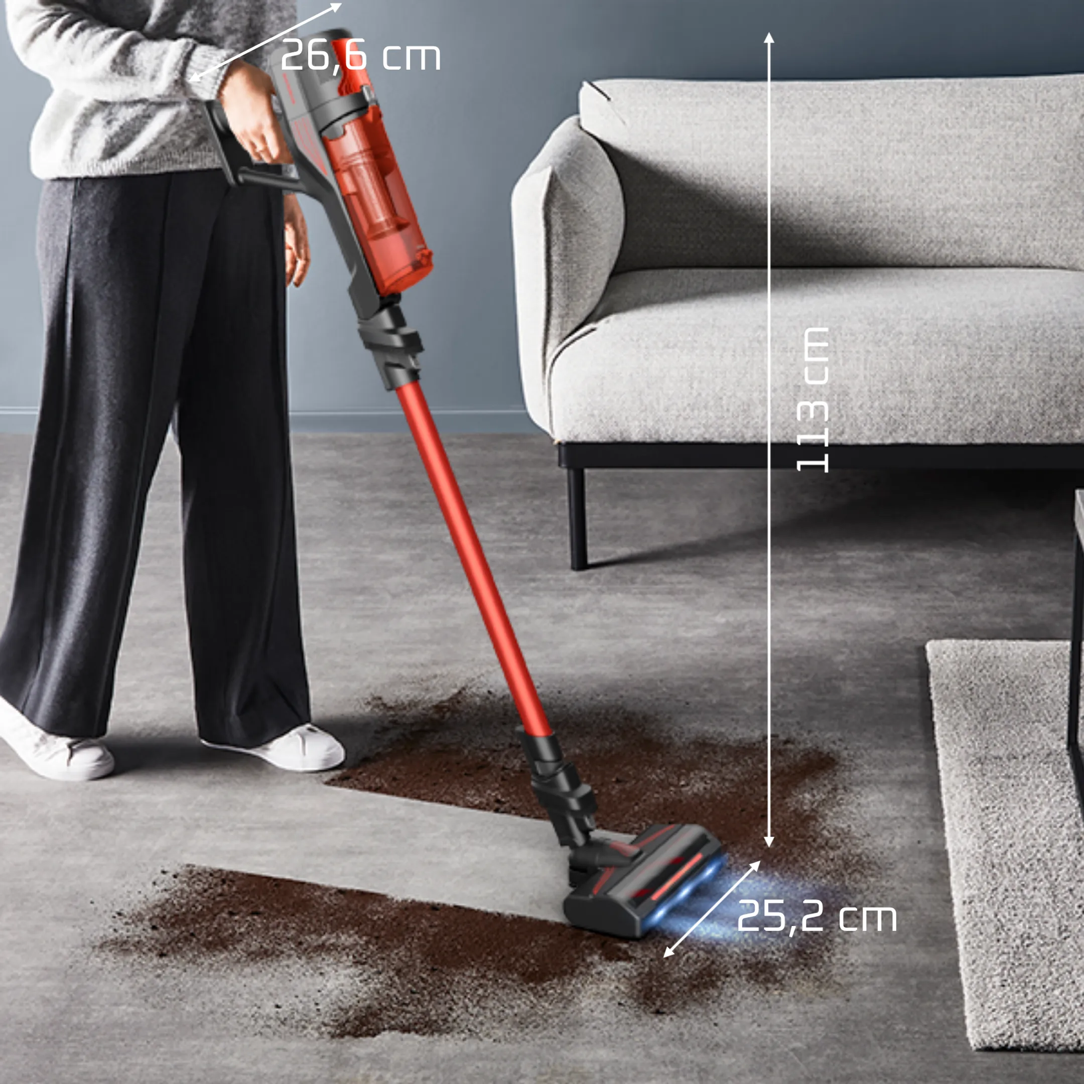 Aspirateur balai X-FORCE 8.80 RH1872E0