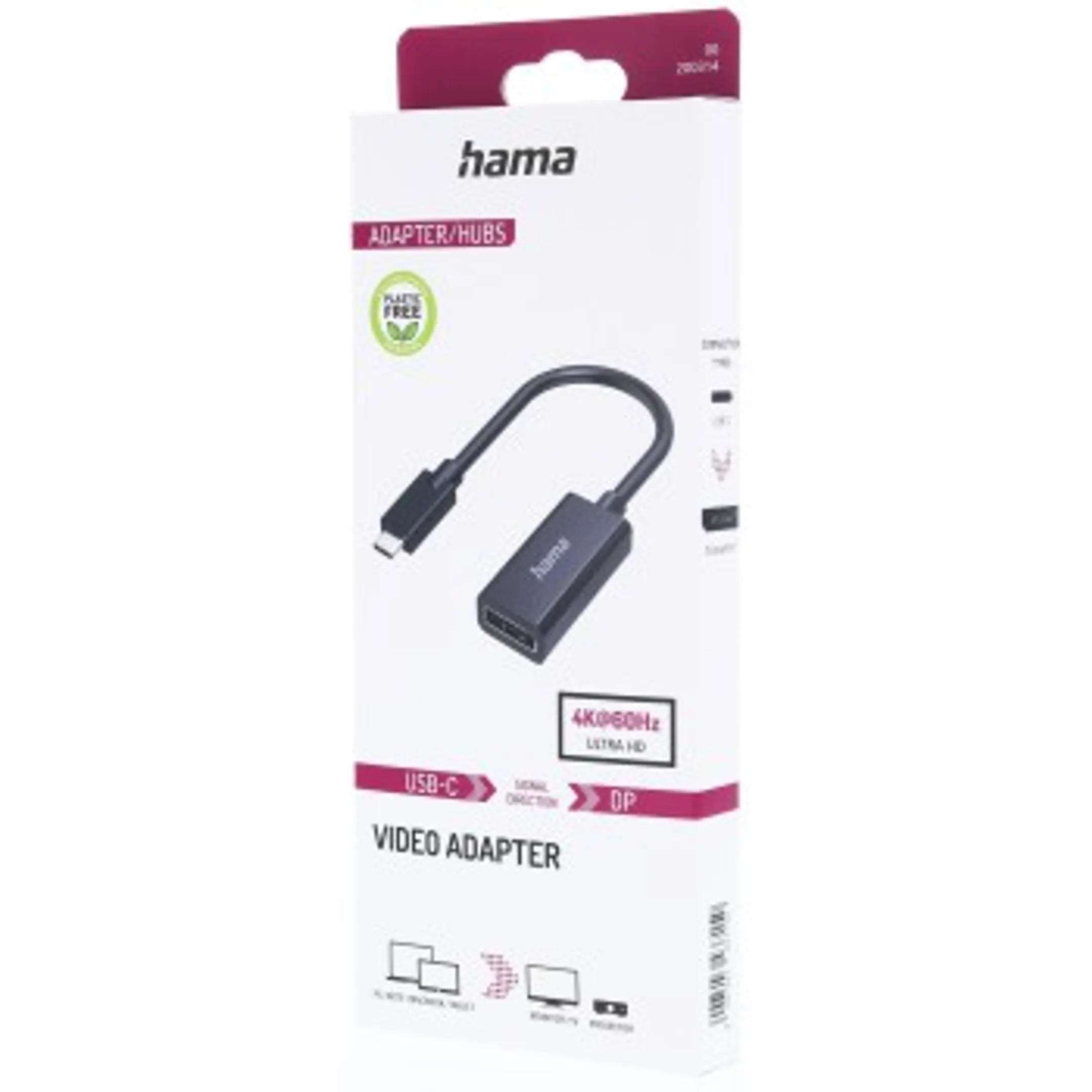 Adaptateur Video - USB-C vers DisplayPort - Ultra-HD 4K
