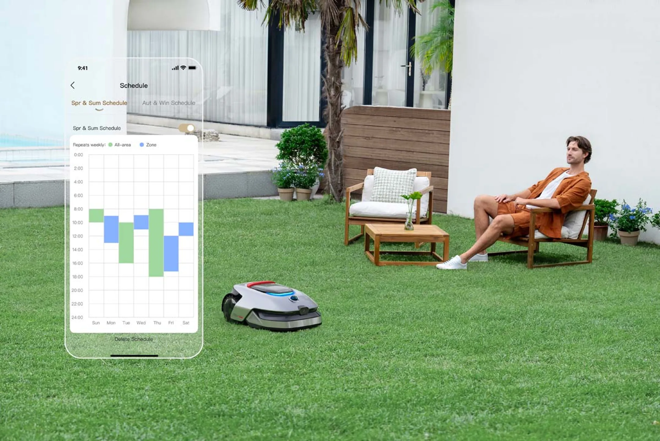 Robot tondeuse A2 1200