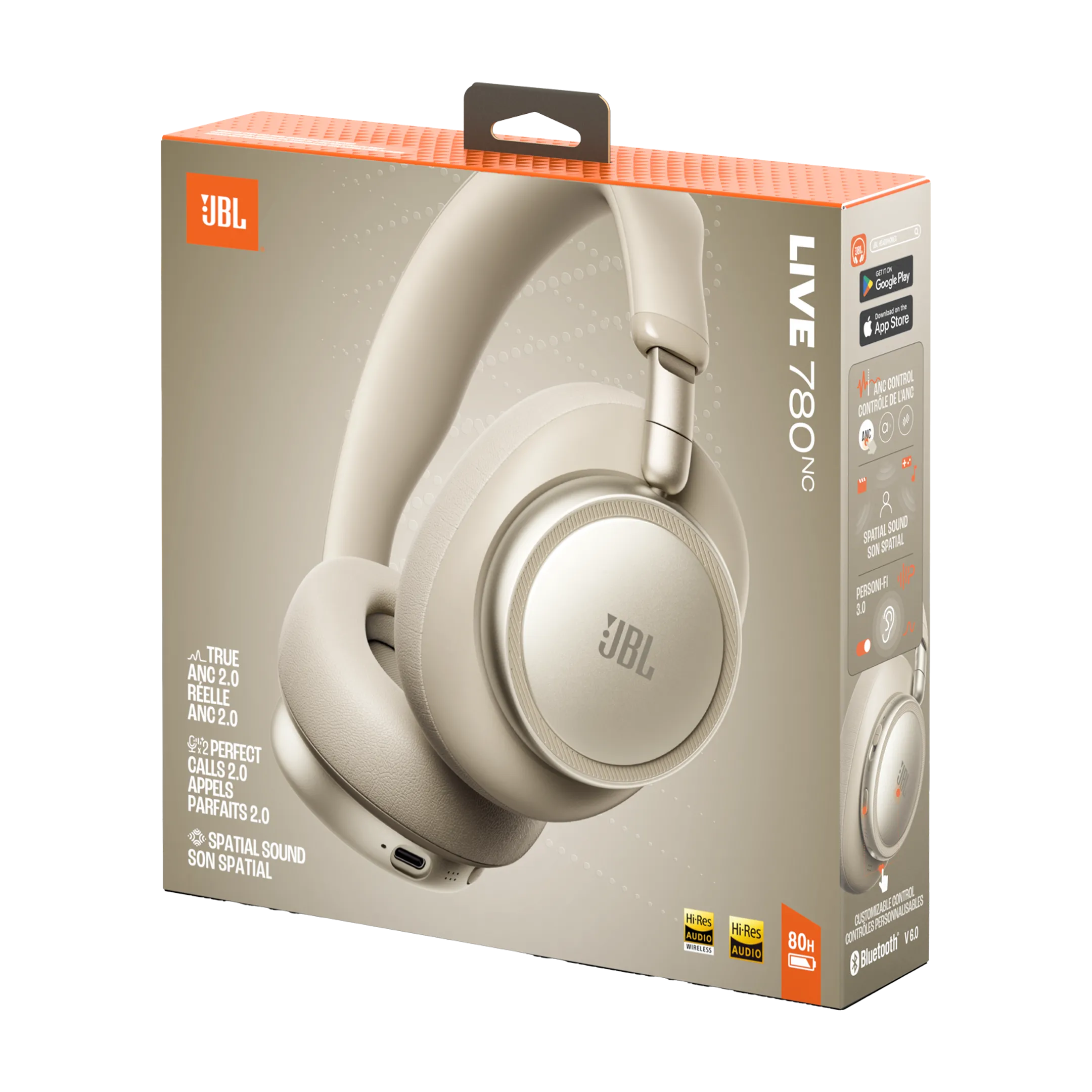Live 780NC koptelefoon - Beige