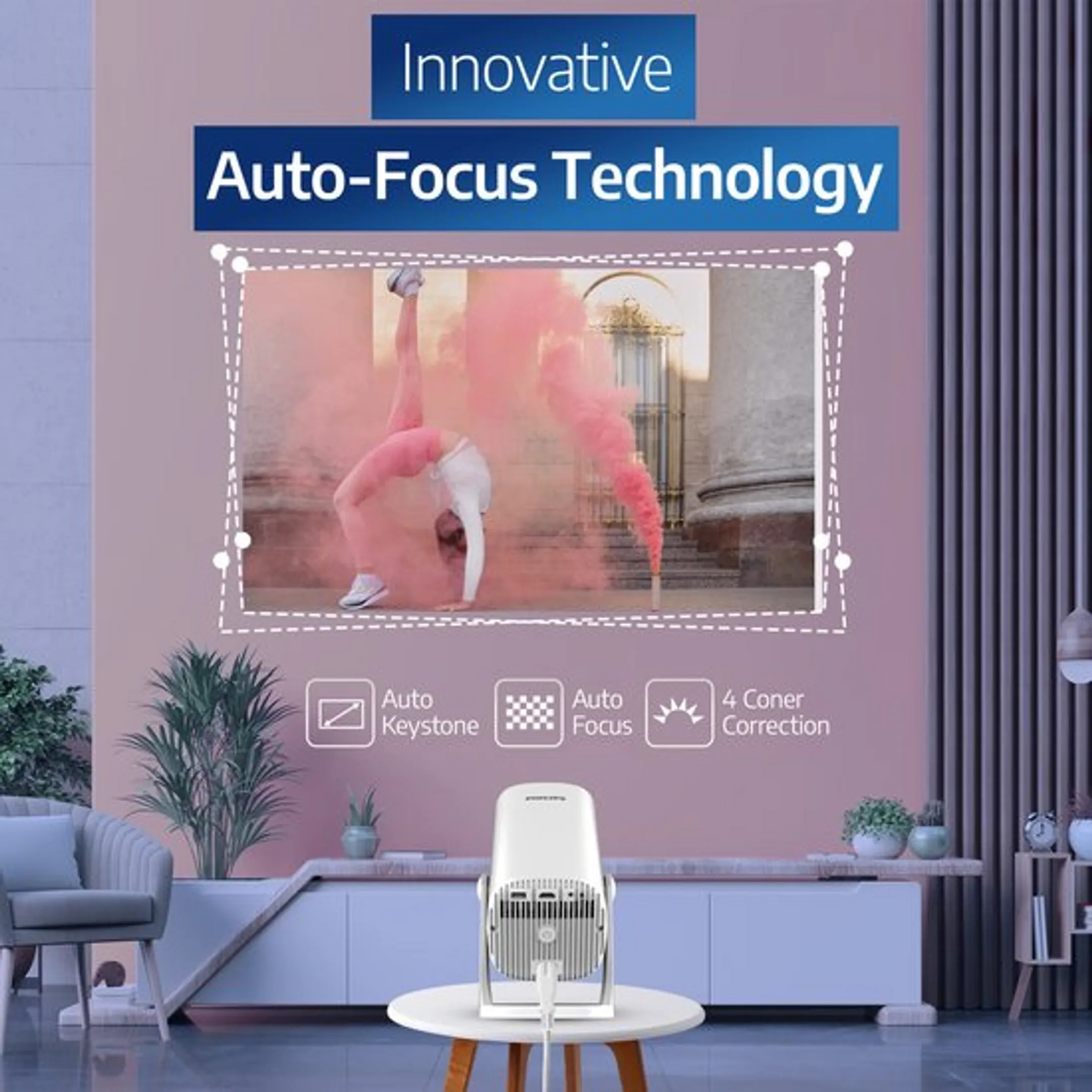 NeoPix 250 Smart projector - Wit