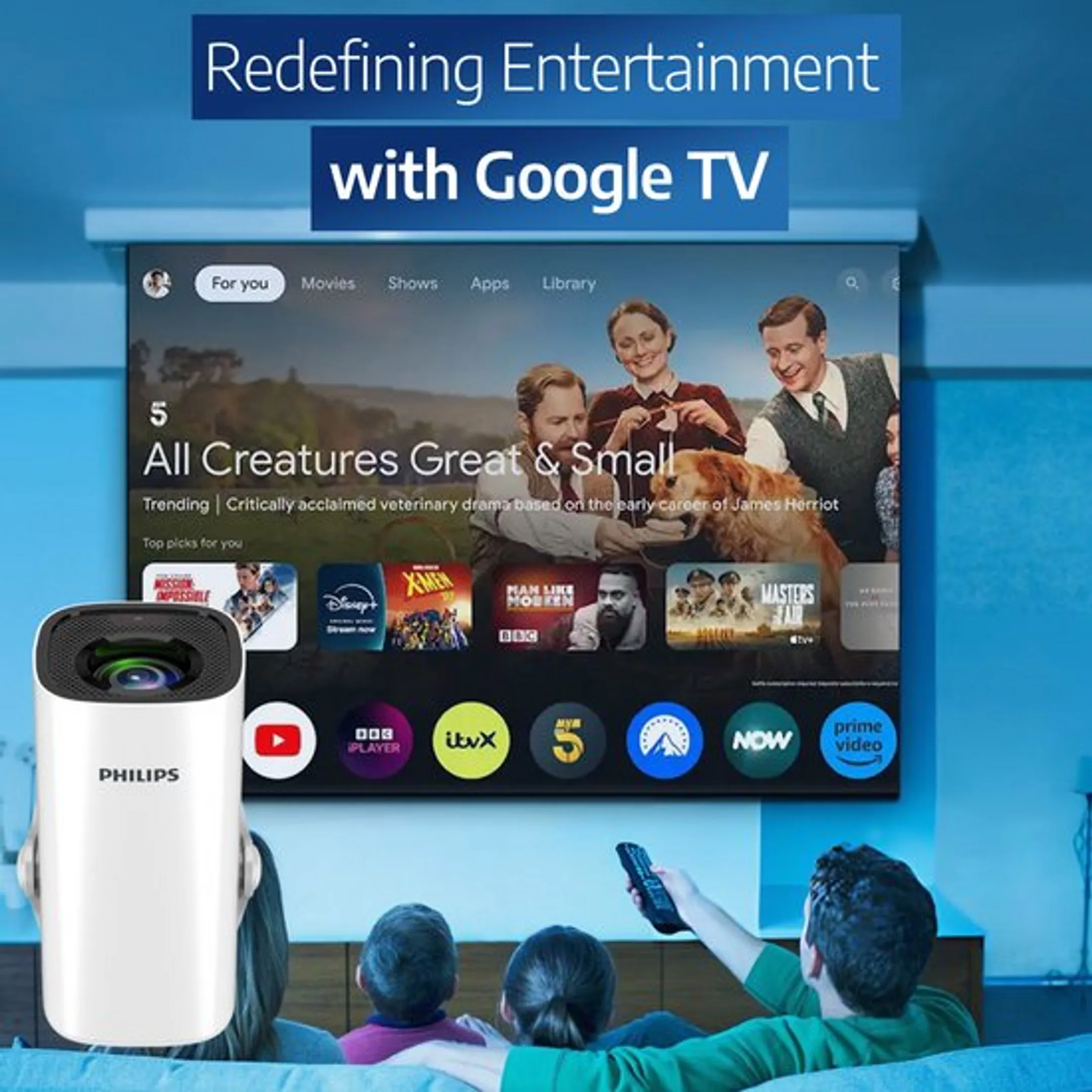 NeoPix 250 Smart projector - Wit