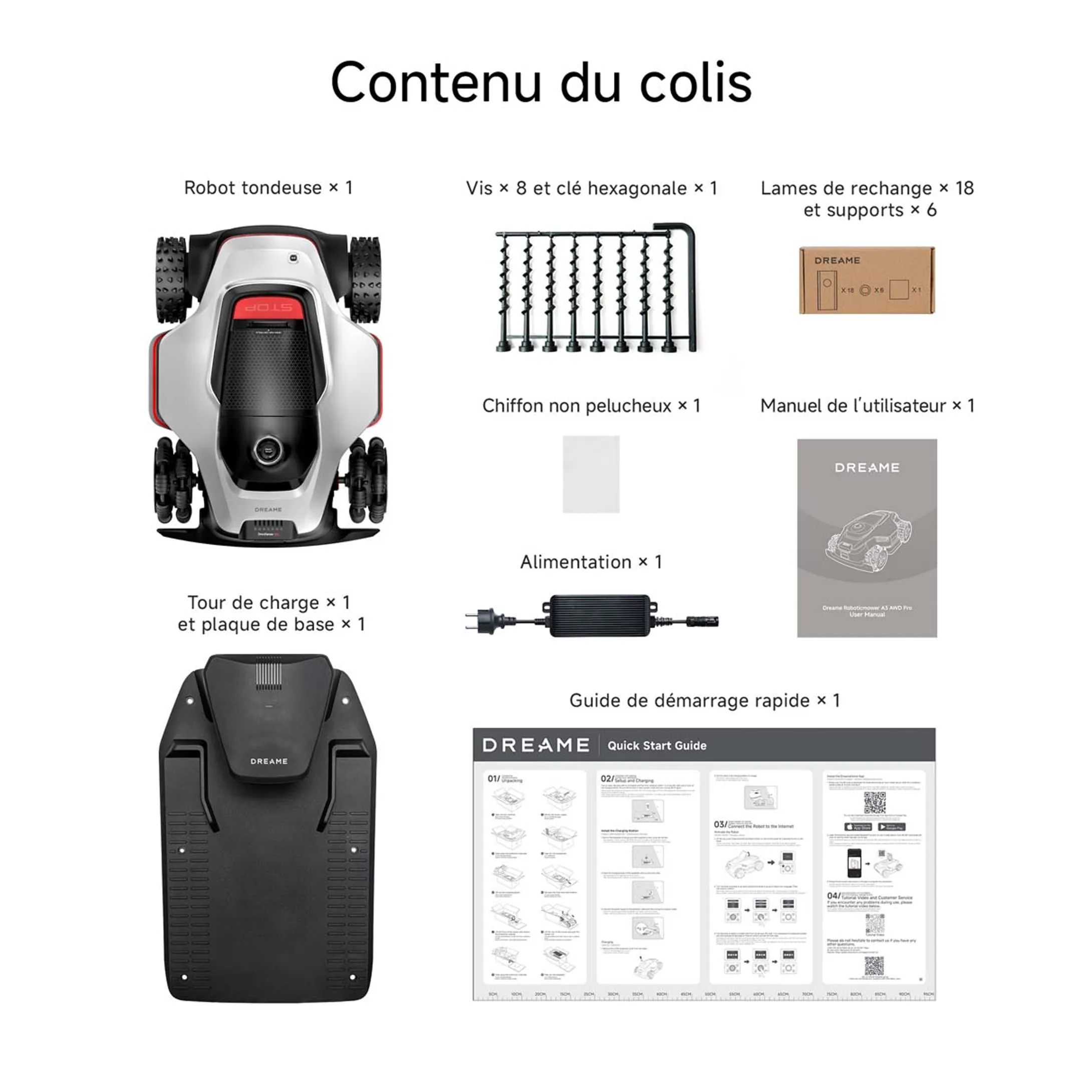 Robot tondeuse A3 AWD PRO 3500