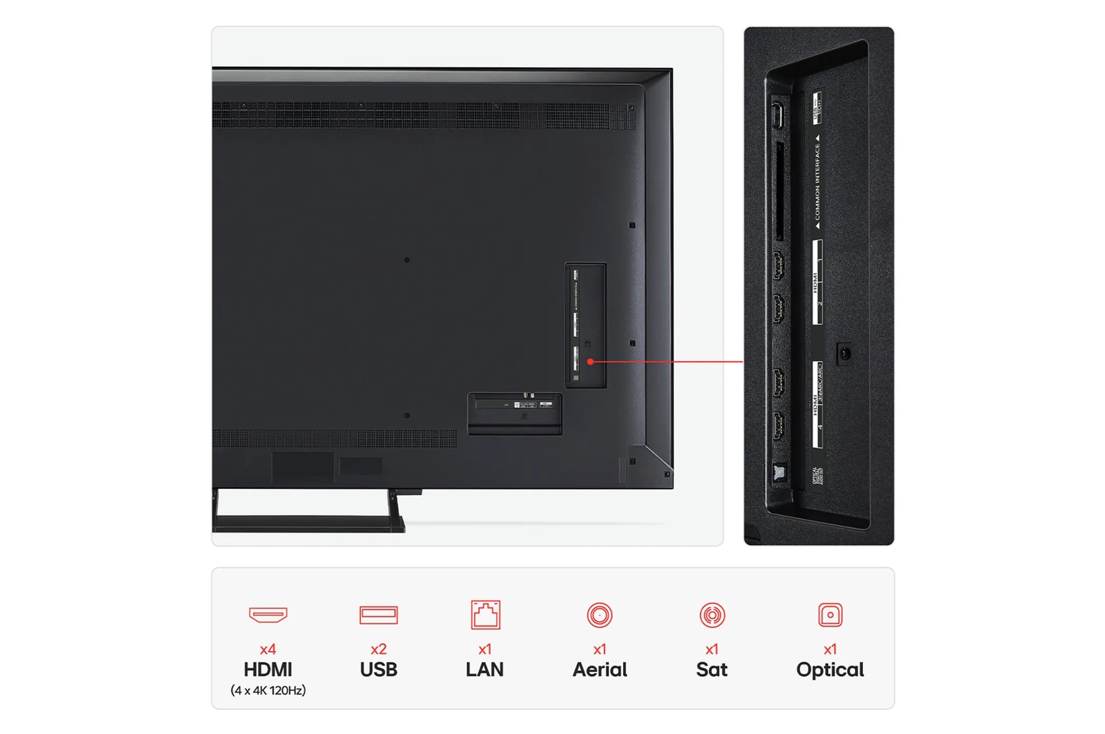 QNED evo AI MiniLED TV 4K  55QNED86A6A (2025) - 55 pouces