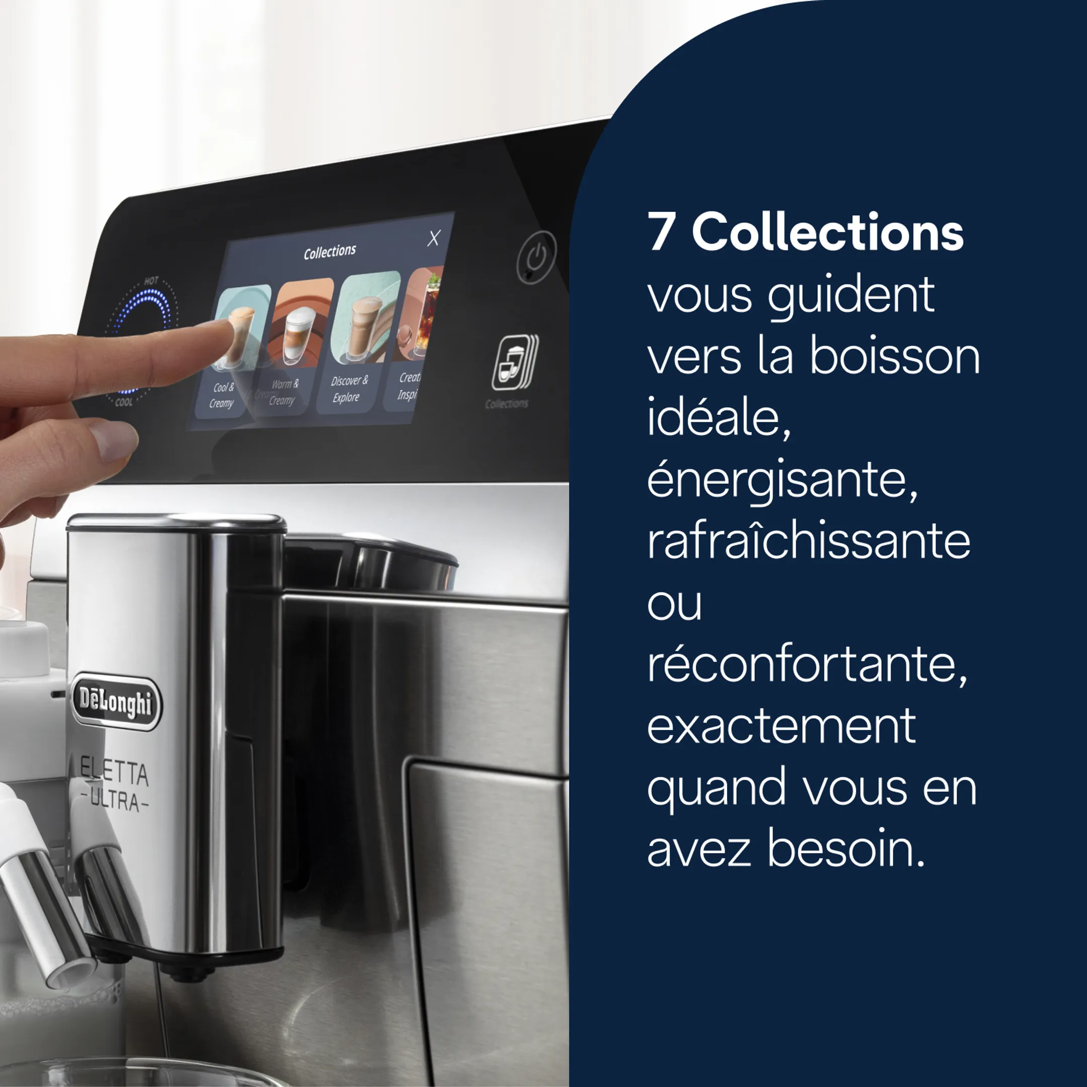 Machine à Expresso automatique Eletta Ultra ECAM470.85.MB