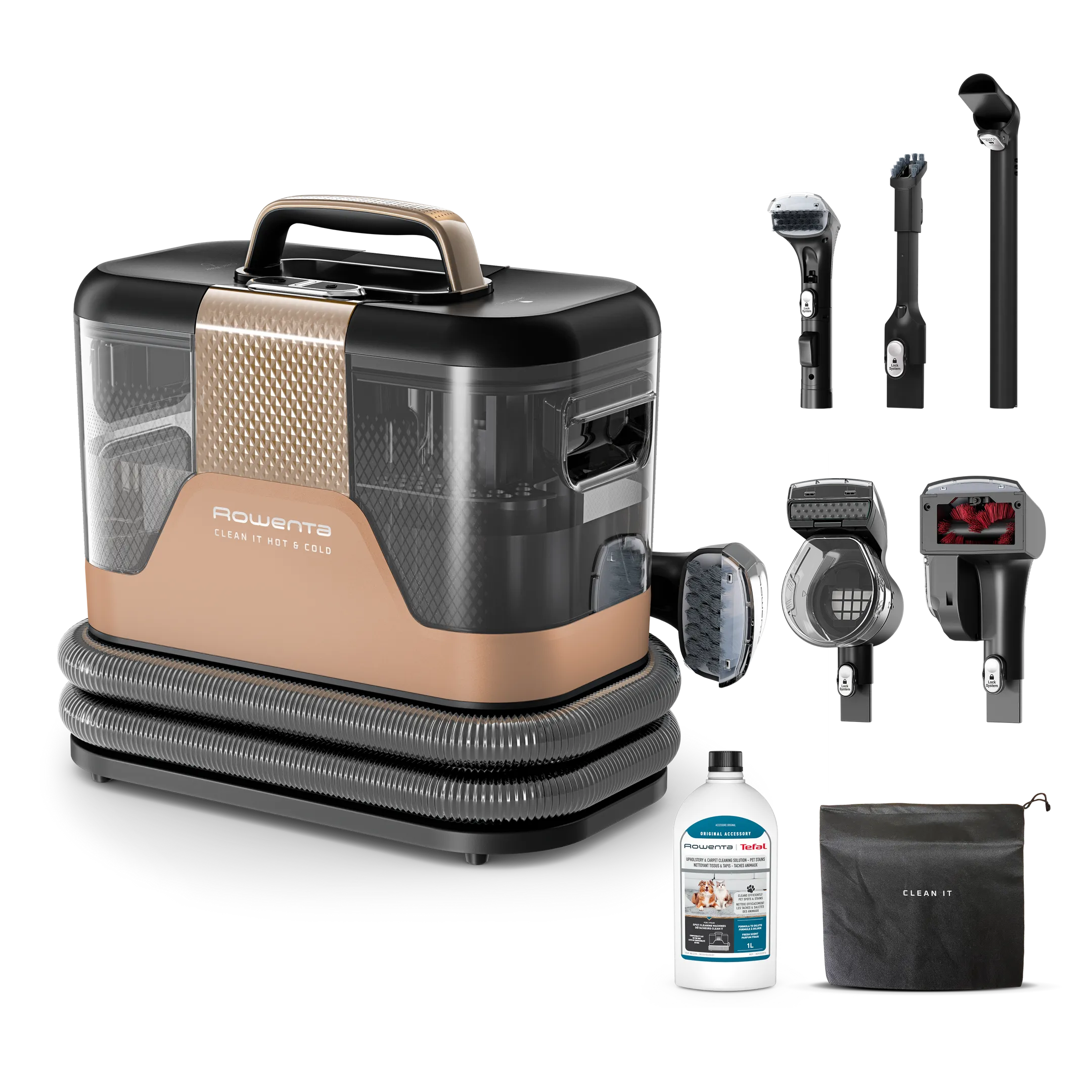 Tapijtreiniger Clean It Hot & Cold IN7021F0