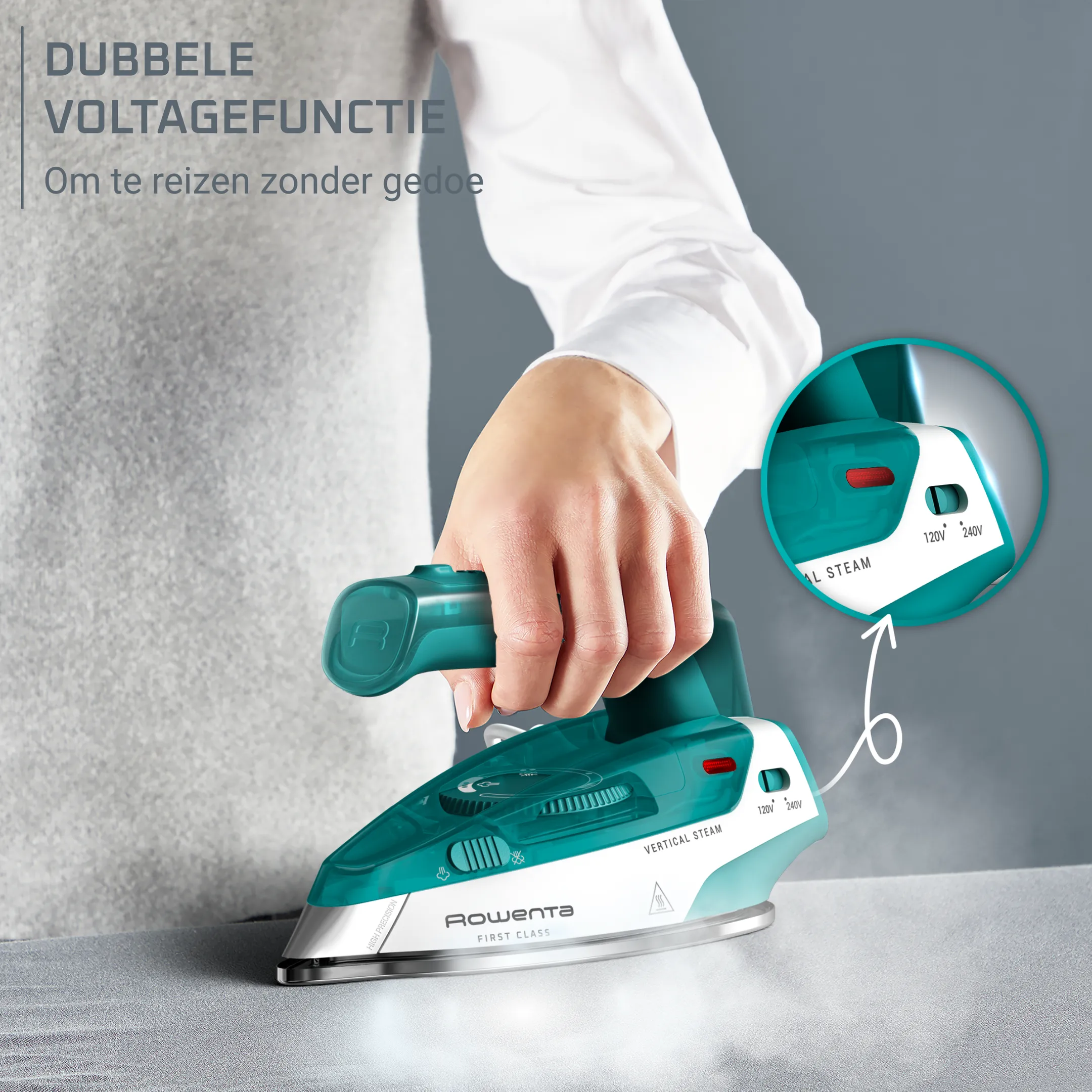 Stoomstrijkijzer Travel-Ready Foldable DA1610E0