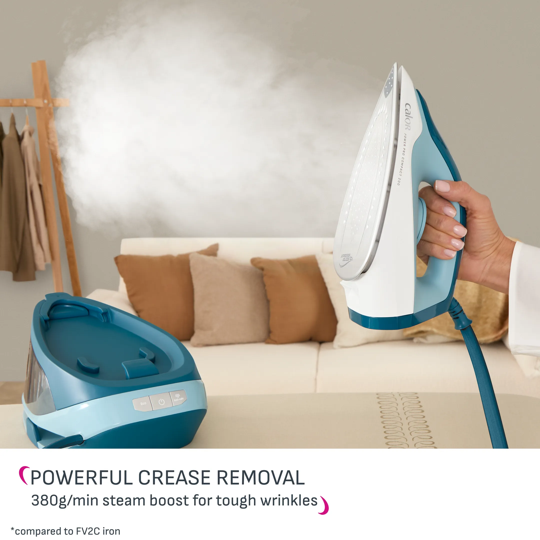 Stoomstrijkijzer XL Power Pro Compact 200 SV6212C0