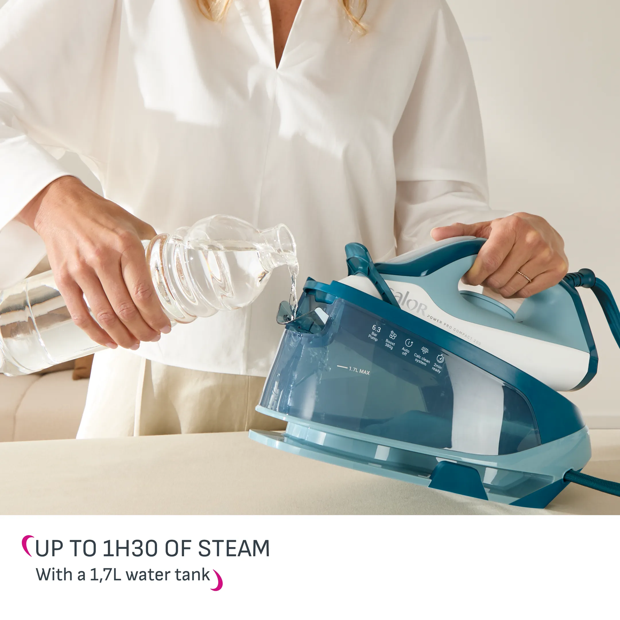 Stoomstrijkijzer XL Power Pro Compact 200 SV6212C0